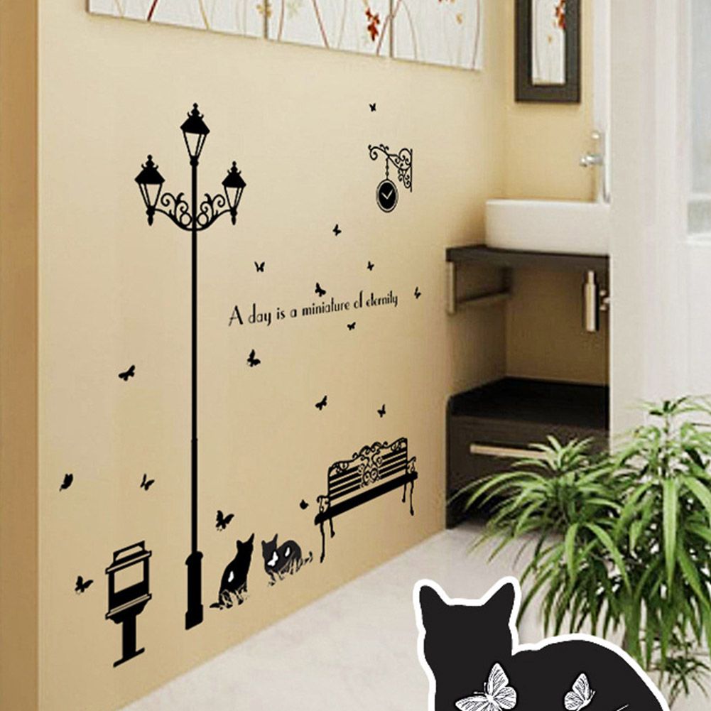 Beautiful Cartoon Wall Decal Interesting Bedroom Children's Room Living Room view 4