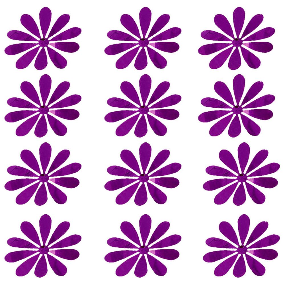 12 Pcs Holiday Wedding Market Three dimensional Sun Flower Pattern Decoration view 2