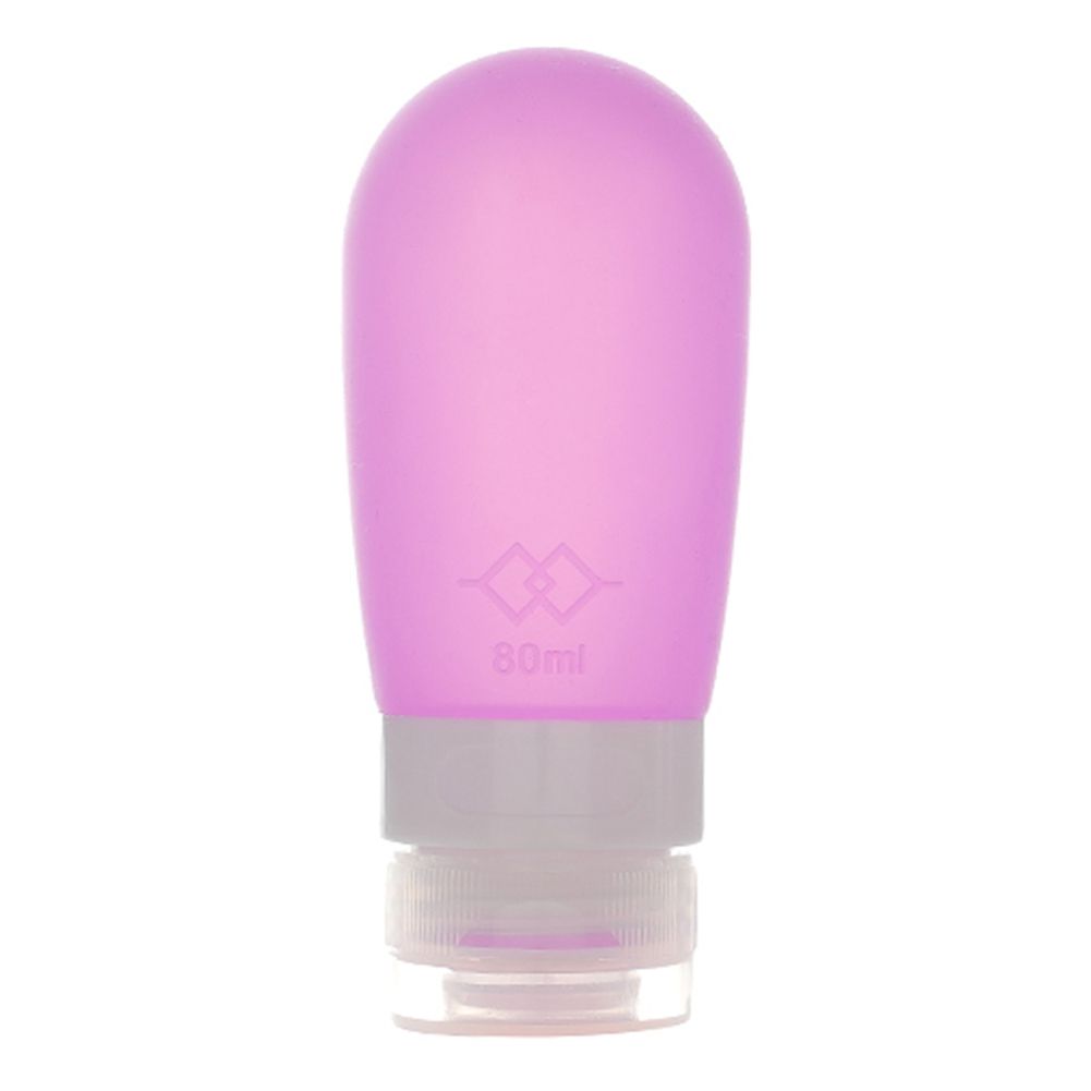 Cute Portable Container Round Silicone Travel Bottle Cosmetic Storage Bottle view 2