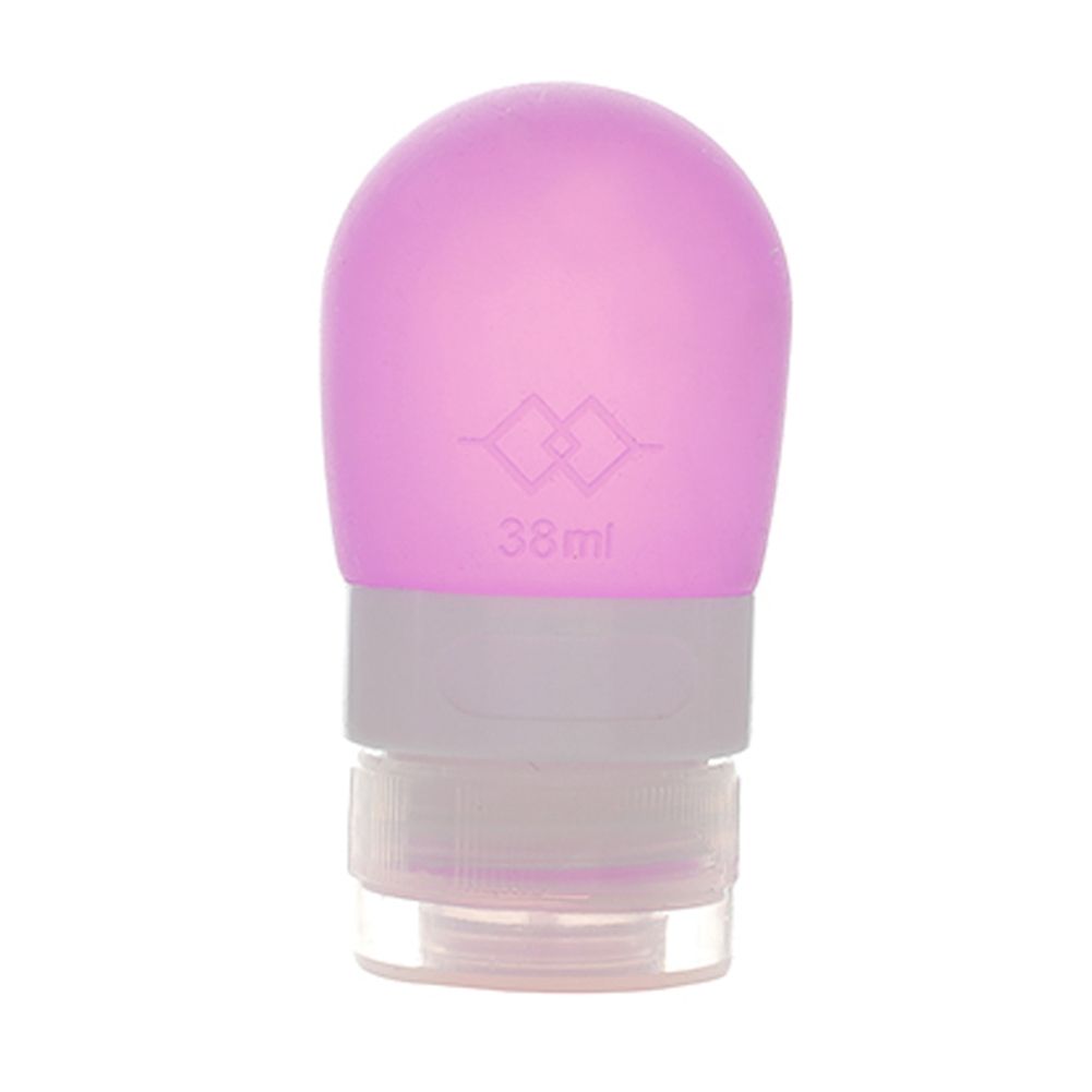 Cute Portable Container Round Silicone Travel Bottle Cosmetic Storage Bottle view 2