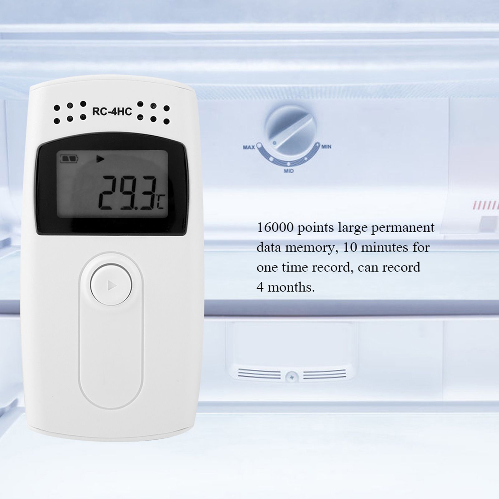 Temperature and Humidity Data Logger RC-4HC Resueable Mini Recorder USB with view 5