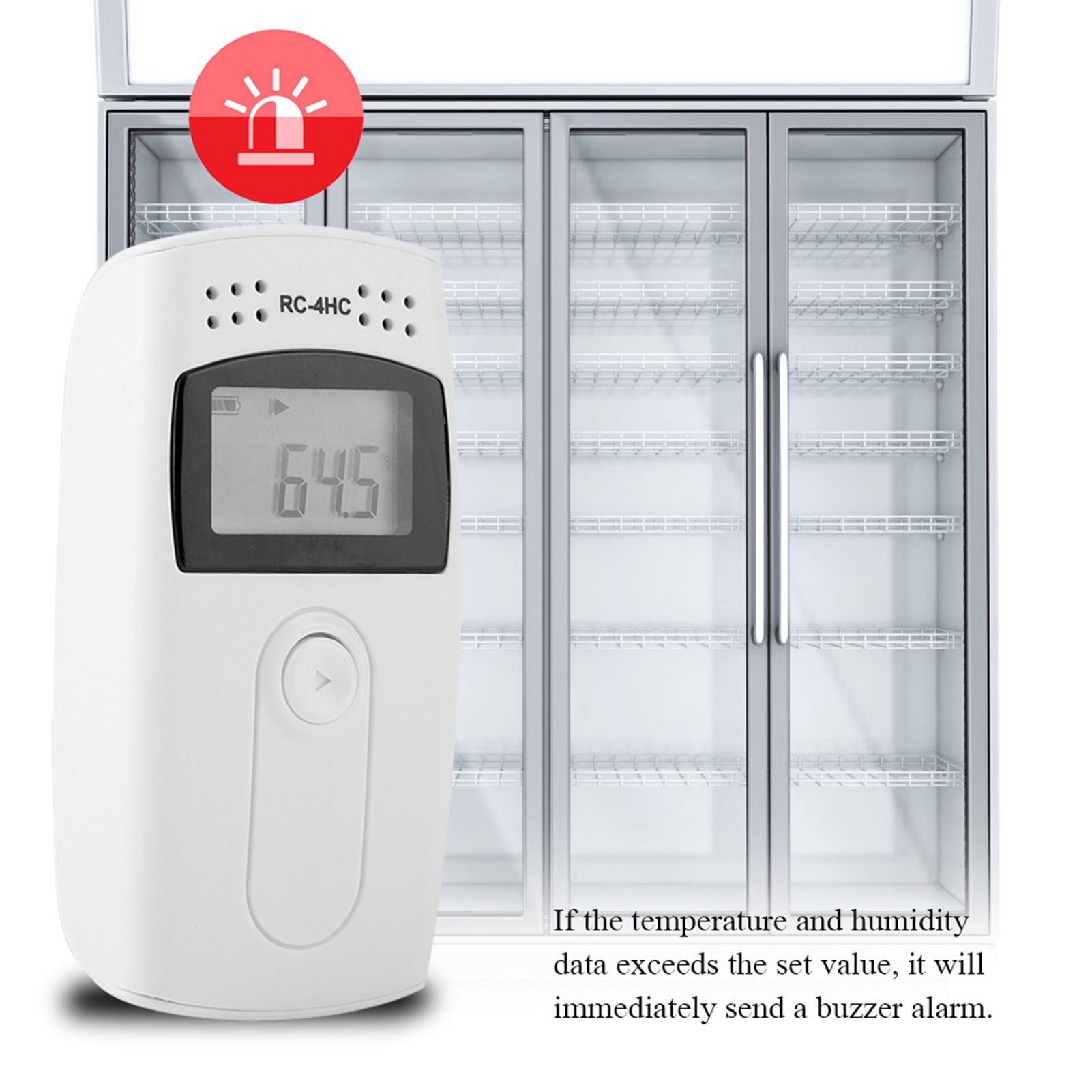 Temperature and Humidity Data Logger RC-4HC Resueable Mini Recorder USB with view 6