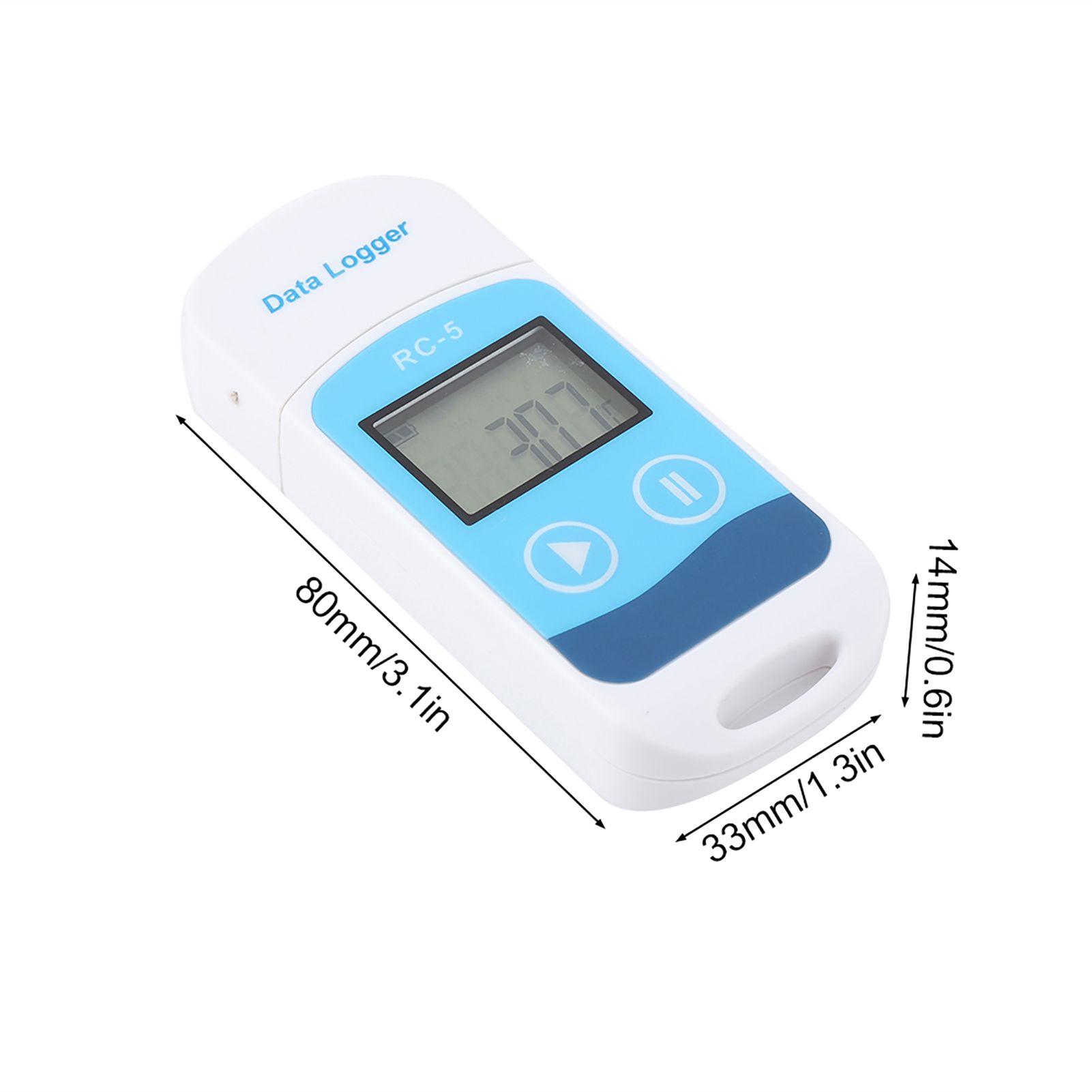 Portable RC‑5 Temperature Data Logger Mini Recorder LCD Display 32000 Points view 9