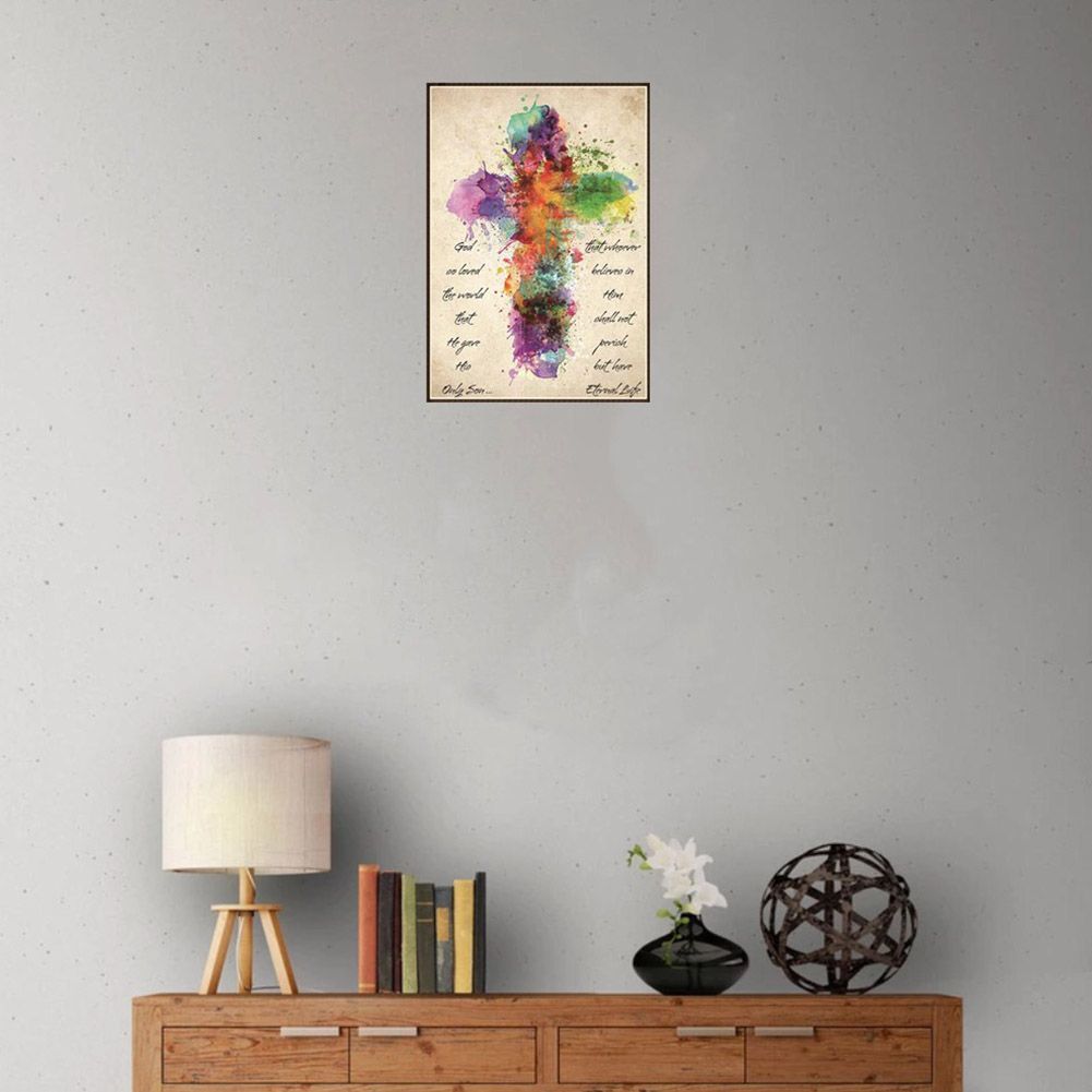DIY Diamond Painting Crystal Rhinestone Embroidery Arts Colorful Home Room view 4