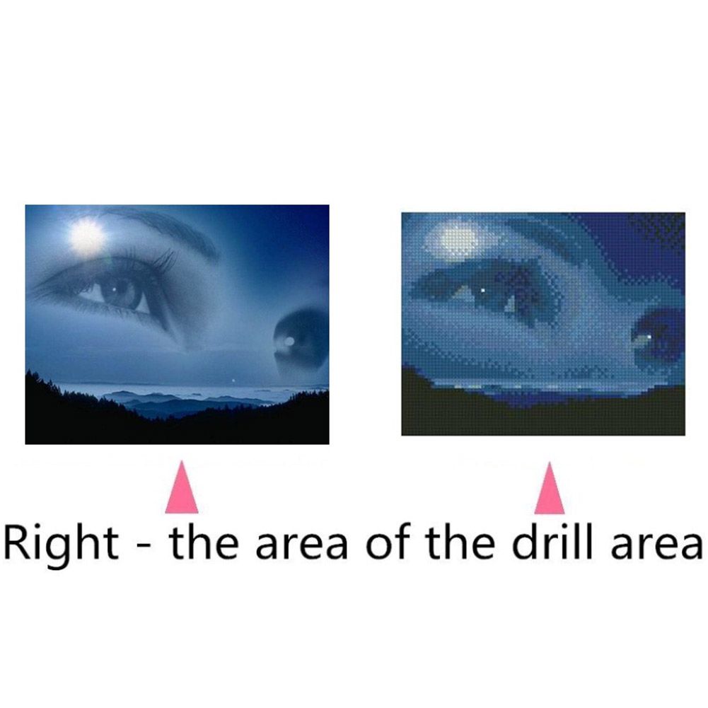DIY Diamond Painting Crystal Rhinestone Embroidery Arts Colorful Home Room view 7
