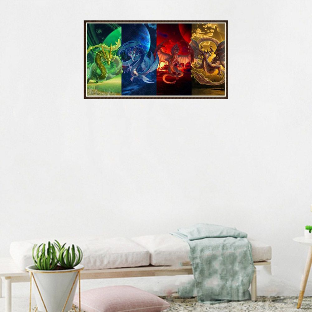 DIY Diamond Painting Crystal Rhinestone Embroidery Arts Colorful Home Room
