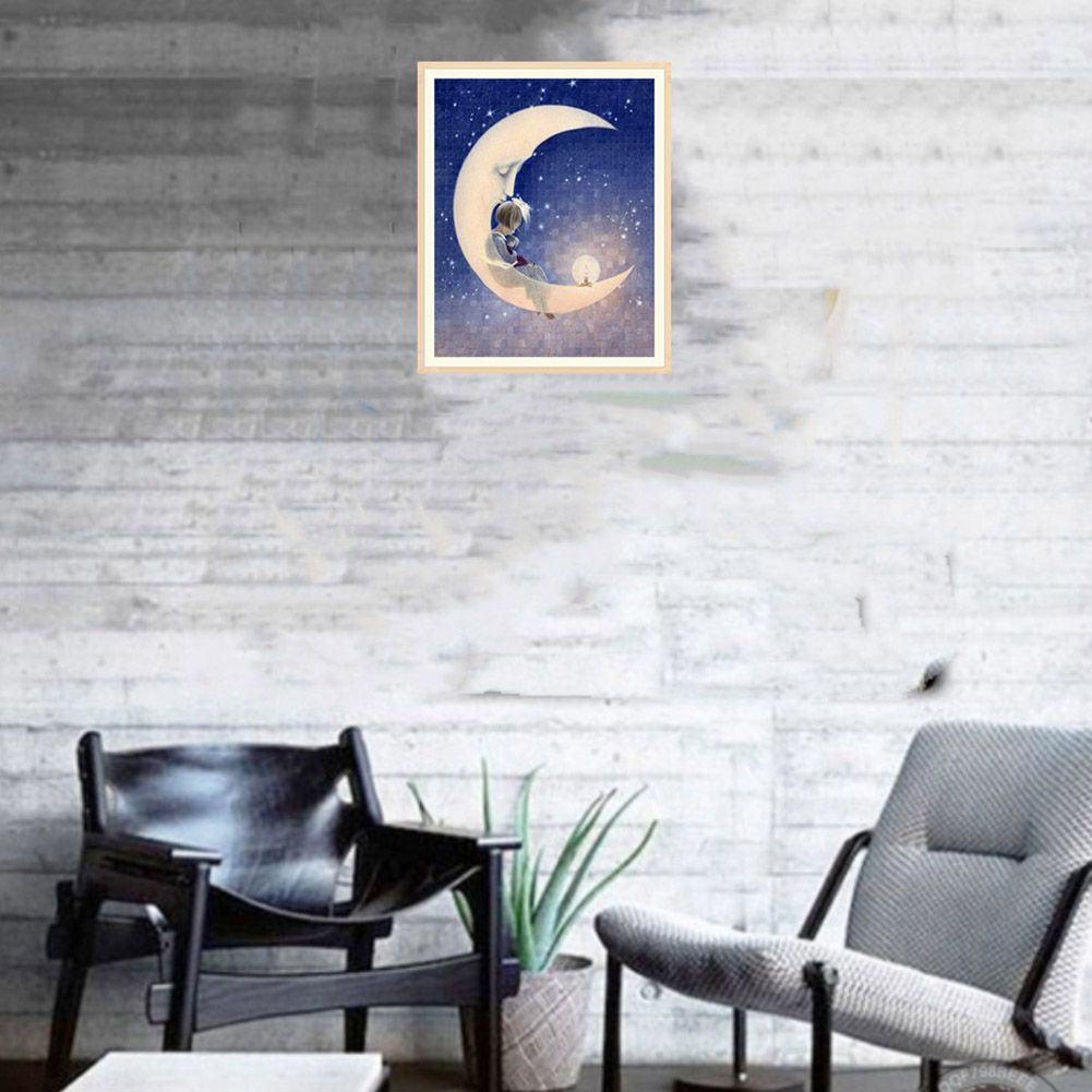 DIY Diamond Painting Crystal Rhinestone Embroidery Arts Colorful Home Room