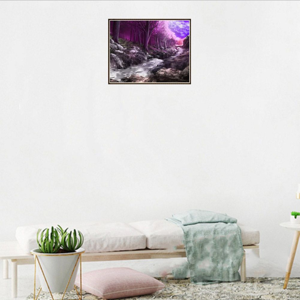 DIY Diamond Painting Crystal Rhinestone Embroidery Arts Colorful Home Room