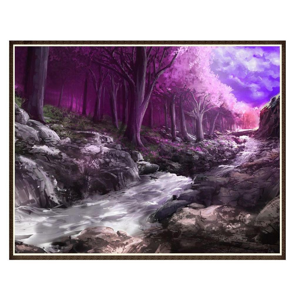 DIY Diamond Painting Crystal Rhinestone Embroidery Arts Colorful Home Room view 2