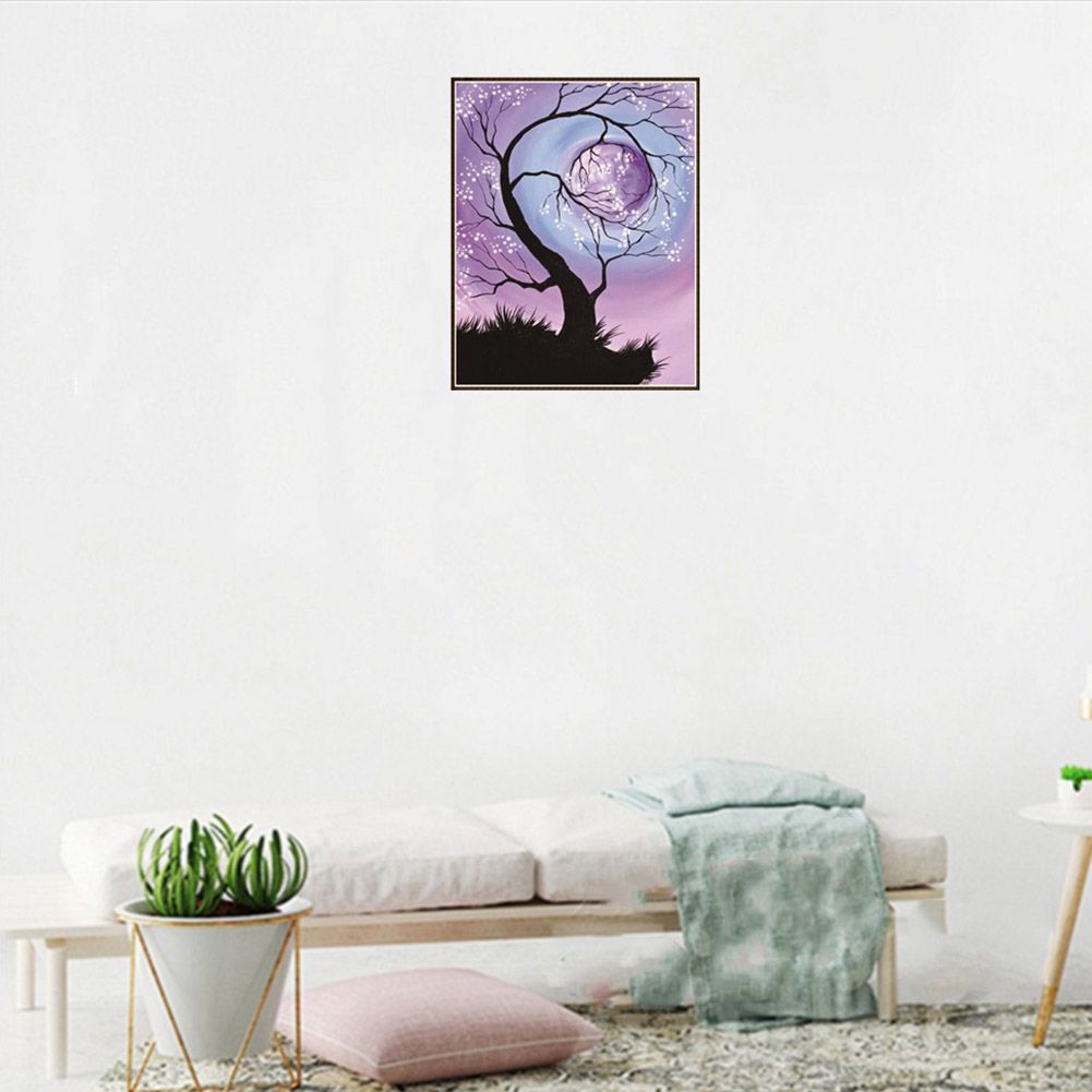 DIY Diamond Painting Crystal Rhinestone Embroidery Arts Colorful Home Room view 3