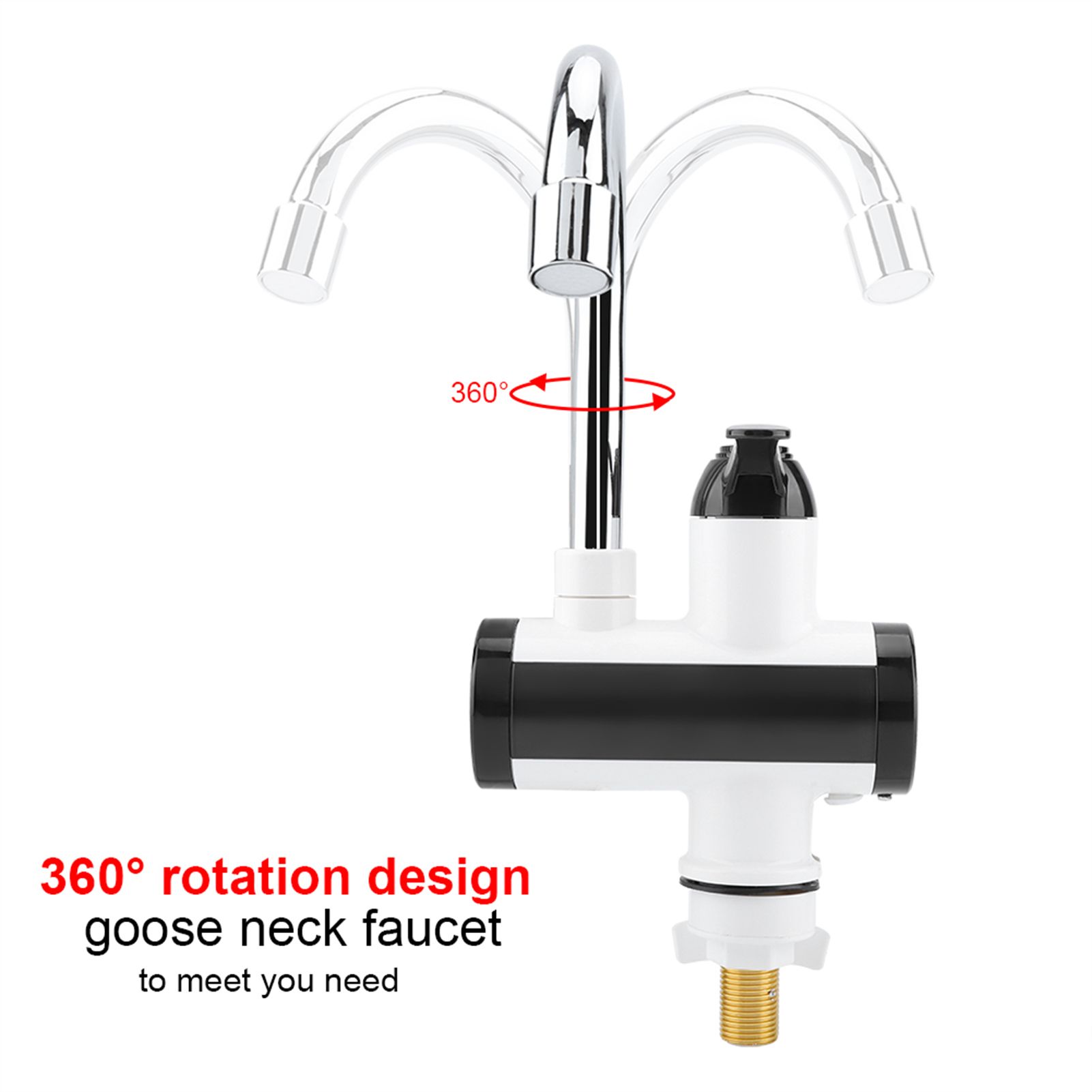 Instant Hot and Cold Water Dispenser Heater Heating Faucet Temperature Display view 9
