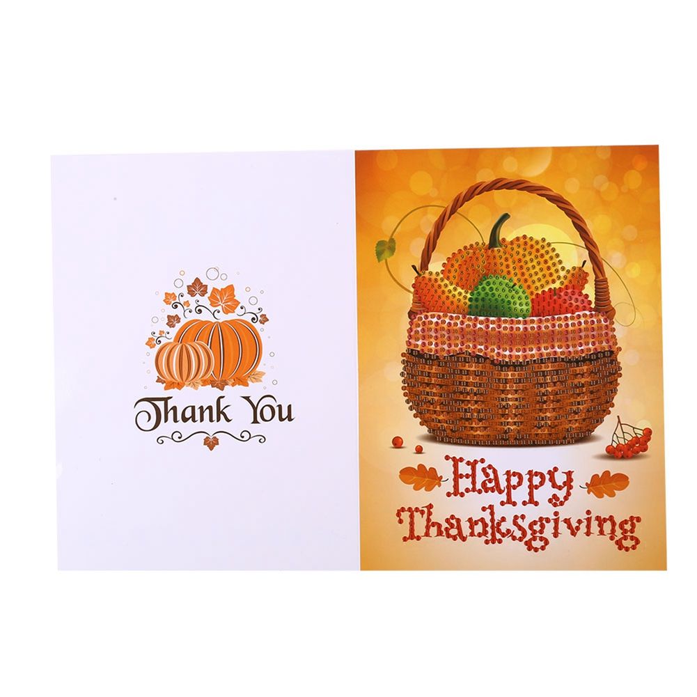Christmas Halloween DIY Rhinestone Painting Greeting Card Snowman Art Craft 01# view 2