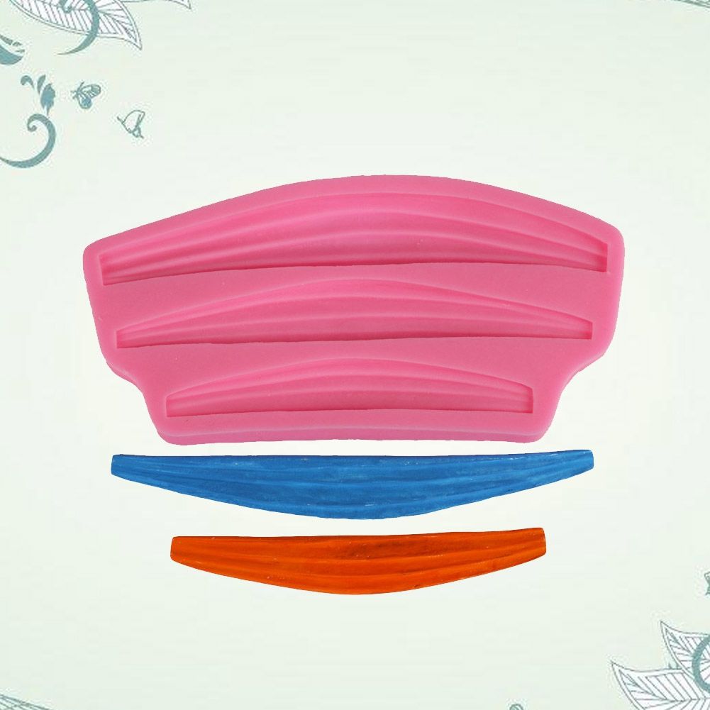 3 Size Ribbon Mould DIY Silicone Cake Mold for Baking Fondant Cupcake Dessert view 4