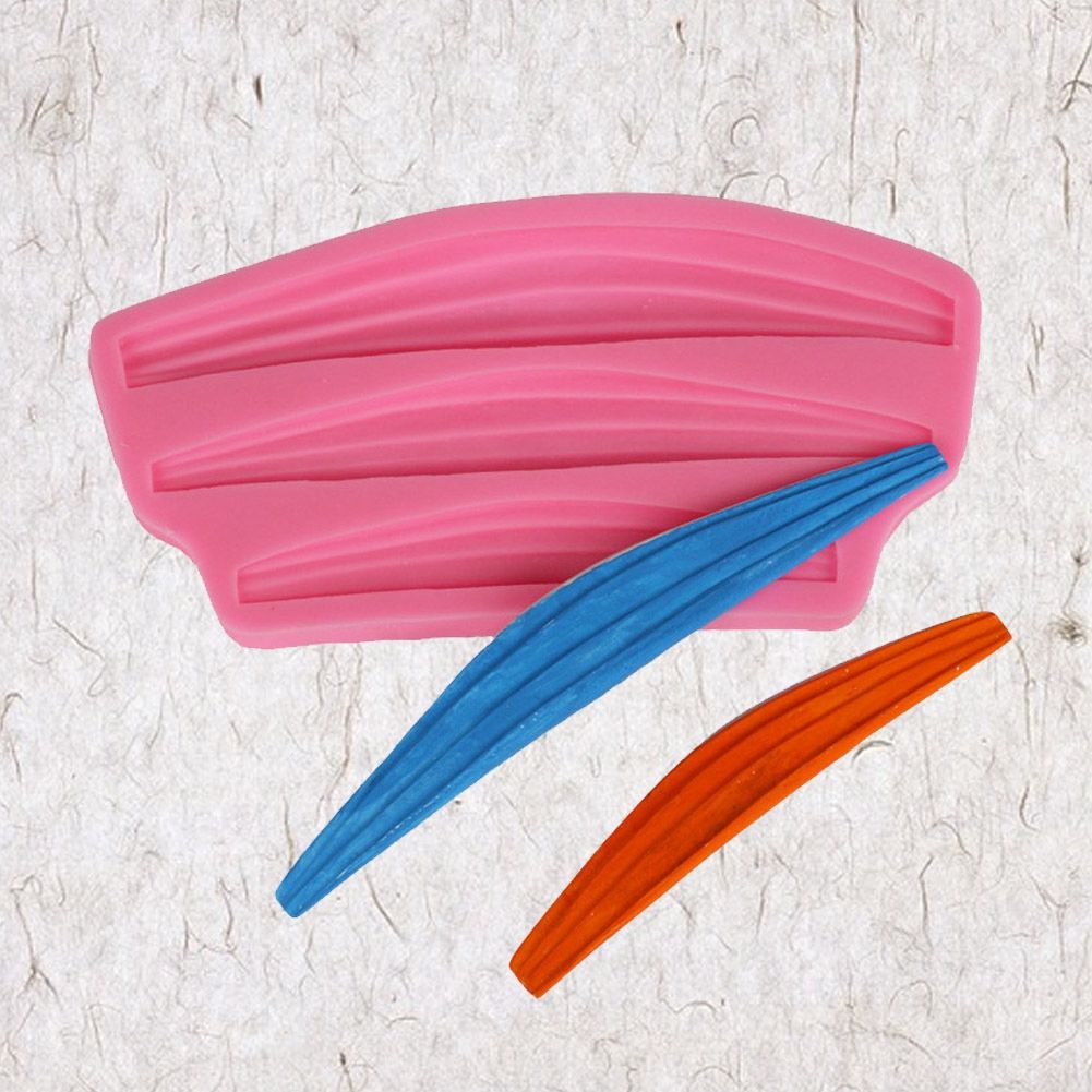 3 Size Ribbon Mould DIY Silicone Cake Mold for Baking Fondant Cupcake Dessert view 5