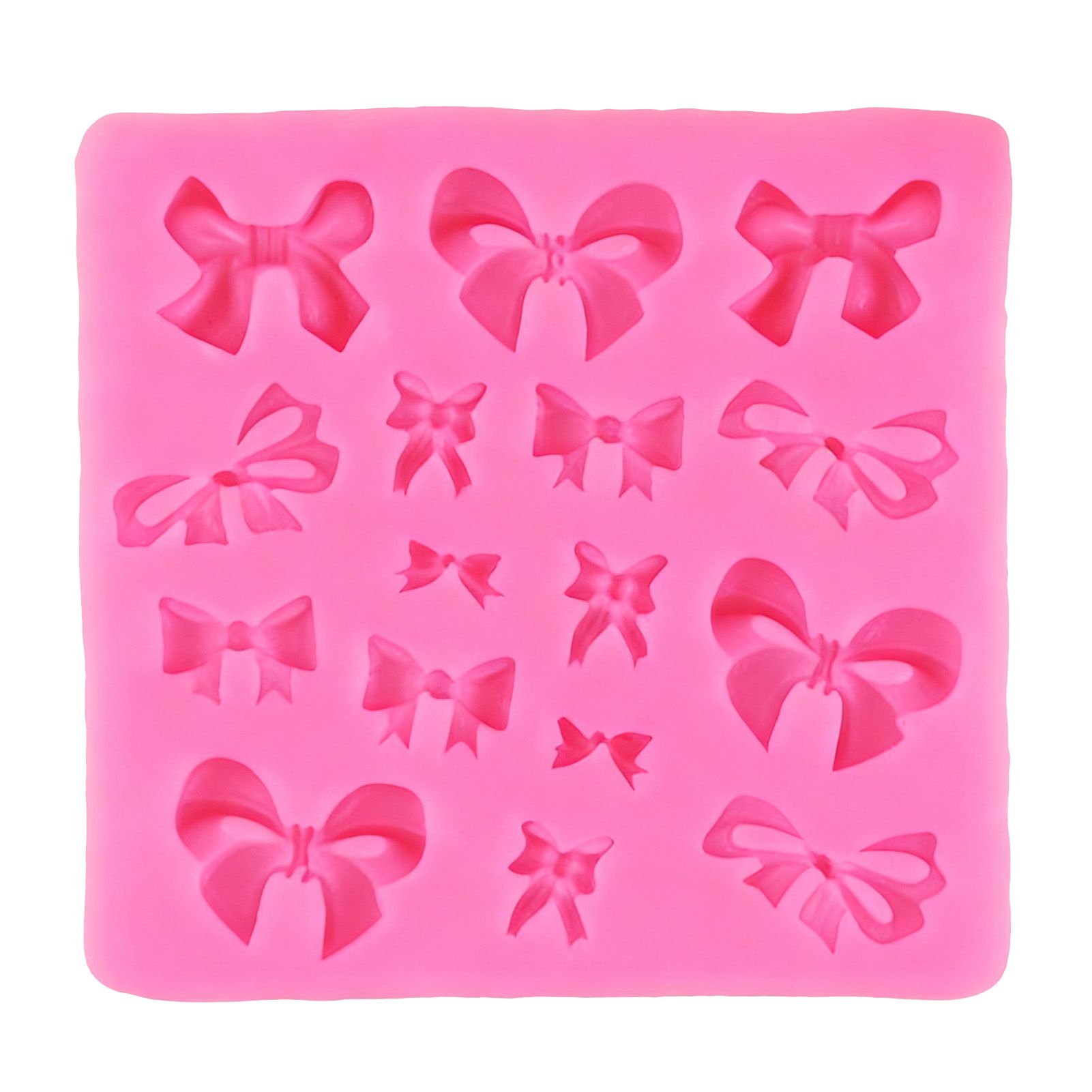 Bow knot Mould Decorating Tool Belt Buckle DIY Silicone Cake Mold for Baking view 2