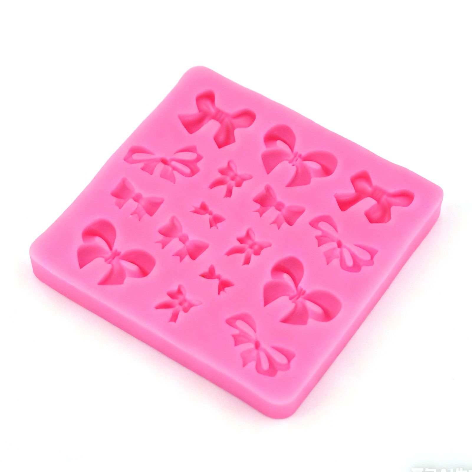 Bow knot Mould Decorating Tool Belt Buckle DIY Silicone Cake Mold for Baking view 3