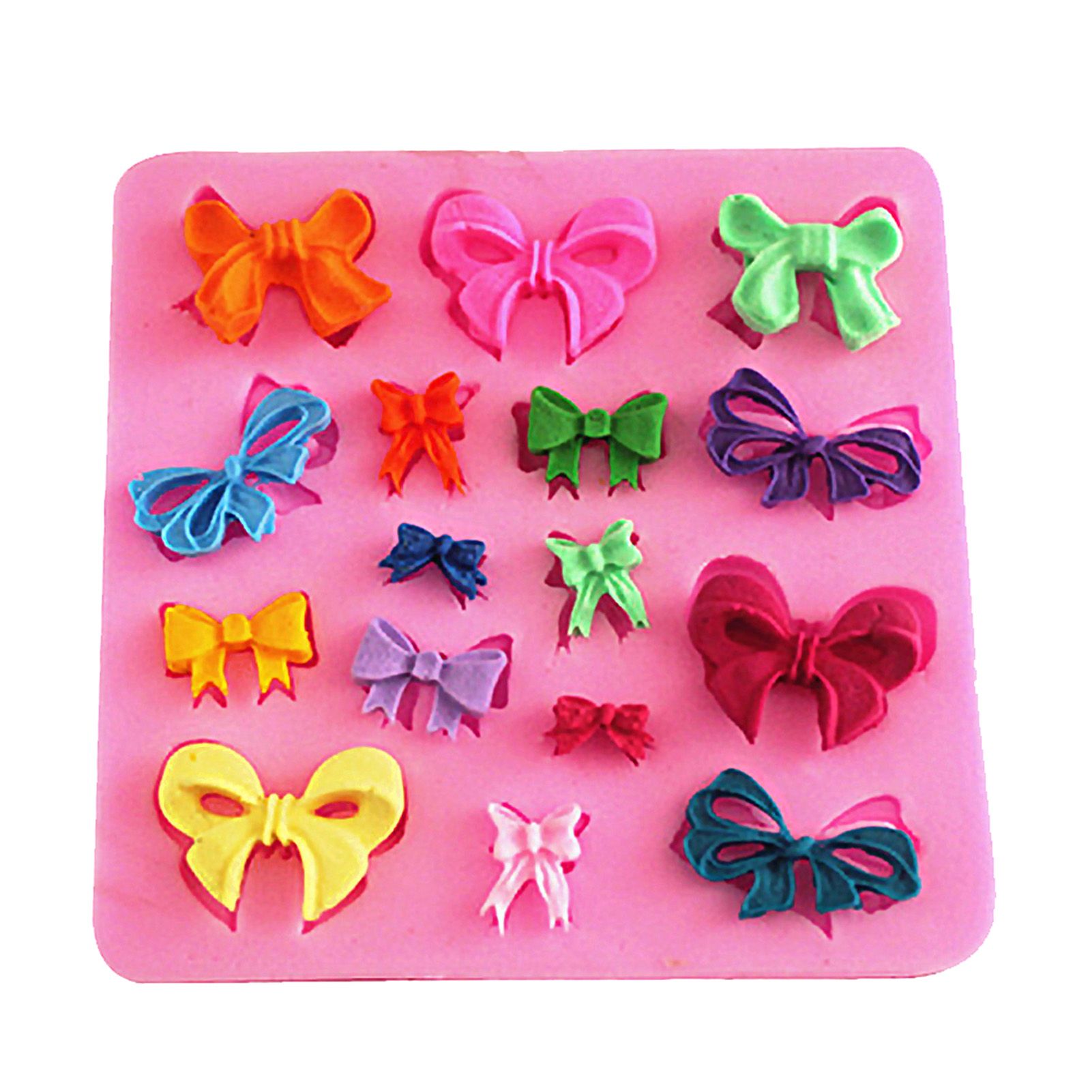 Bow knot Mould Decorating Tool Belt Buckle DIY Silicone Cake Mold for Baking view 6