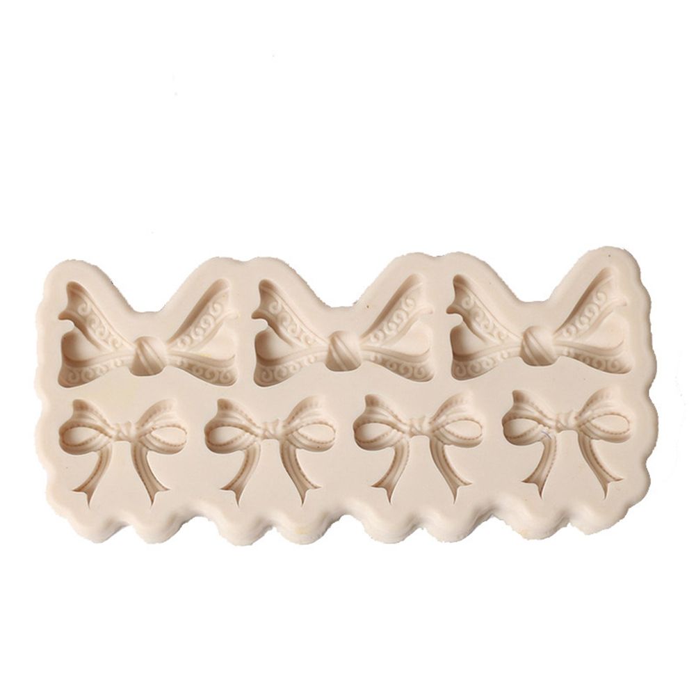 Bowknot Soap Mould Fondant Cake Cookie Decoration Mold Silicone DIY Baking view 2