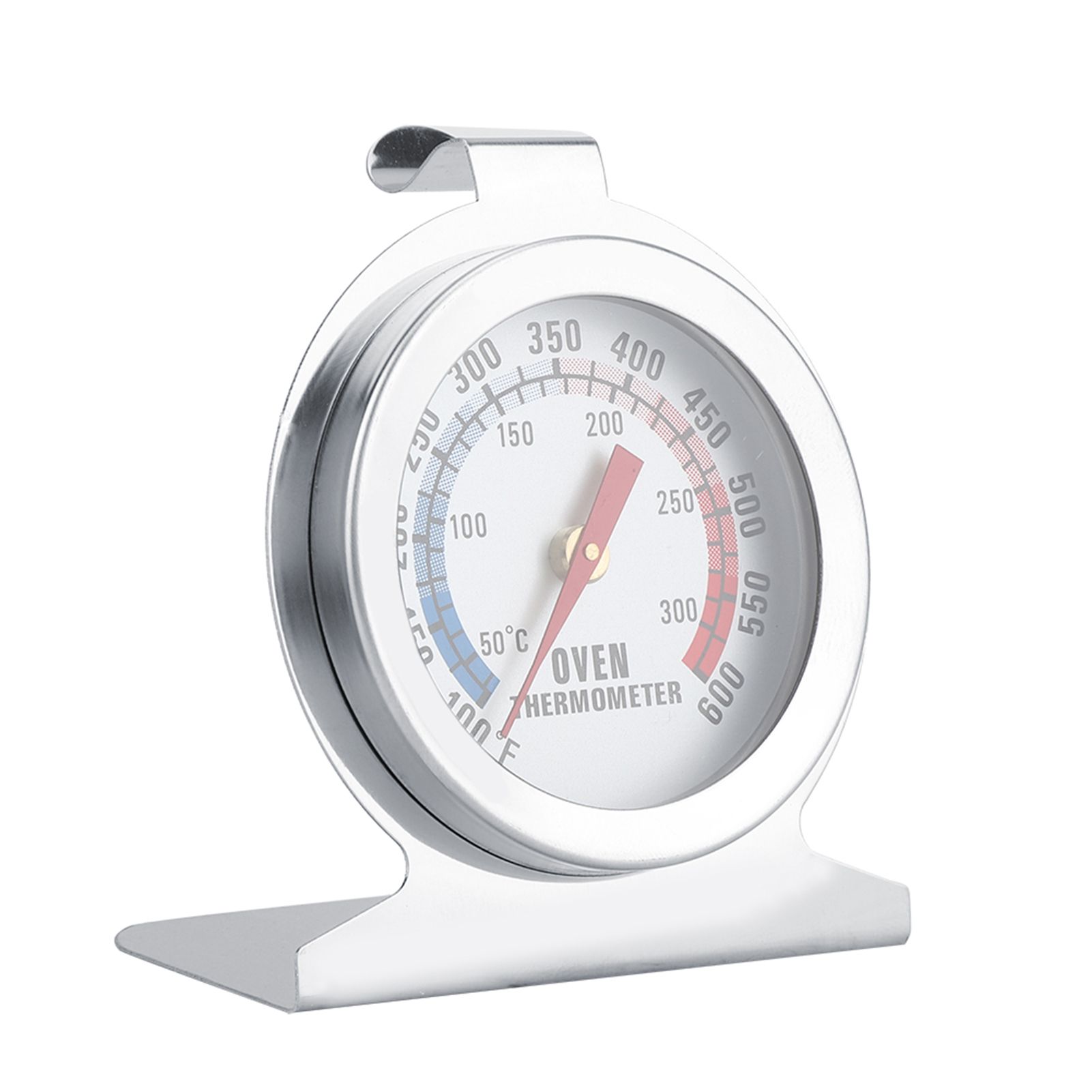 Stainless Steel Pointer Dial Oven Thermometer Food Meat Temperature Gauge