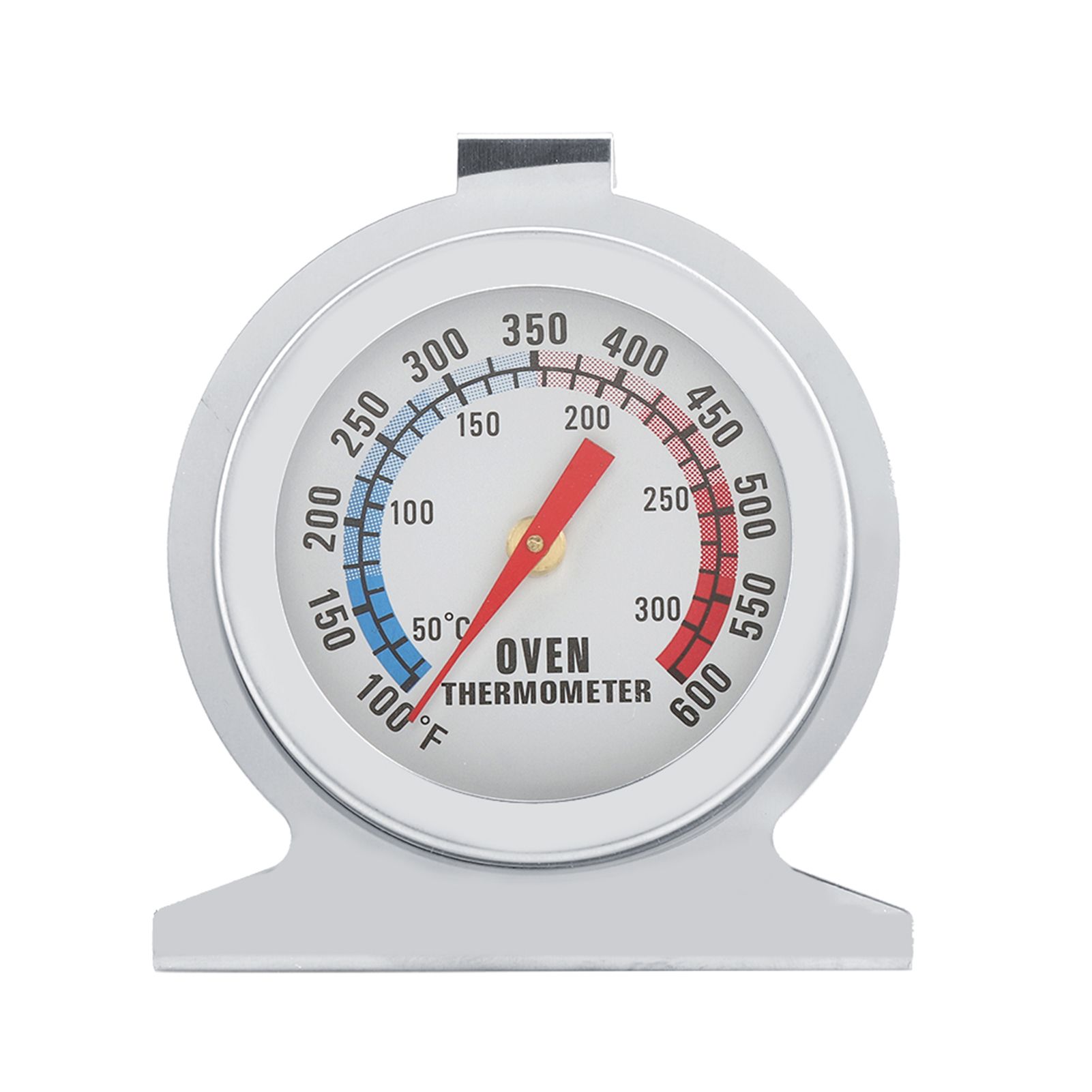 Stainless Steel Pointer Dial Oven Thermometer Food Meat Temperature Gauge view 2