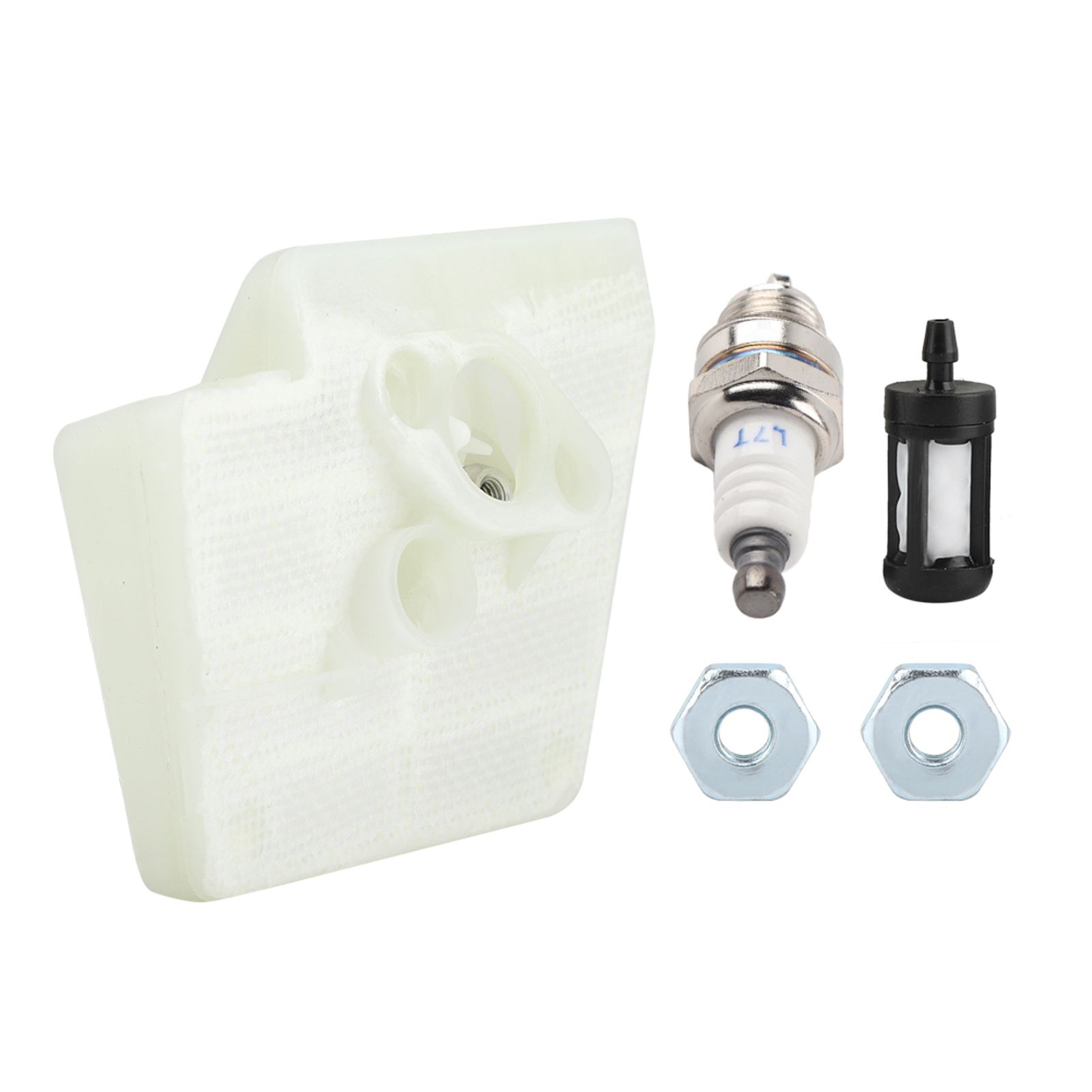 Chainsaw Air Filter Spark Plug Bar Nuts Fuel Filters Kit for STIHL 026 MS260 view 2