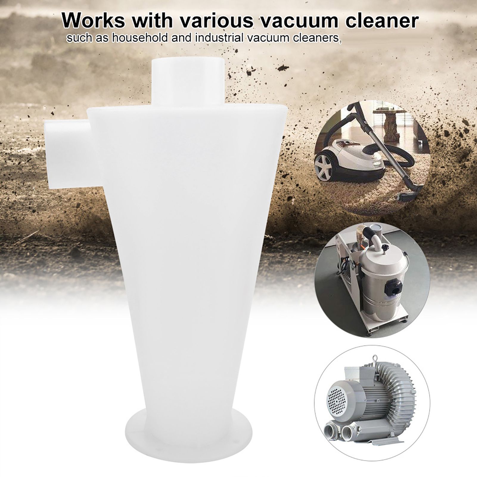 Efficient Dust Collector Separator Powder Filter For Home Industrial Vacuum view 11