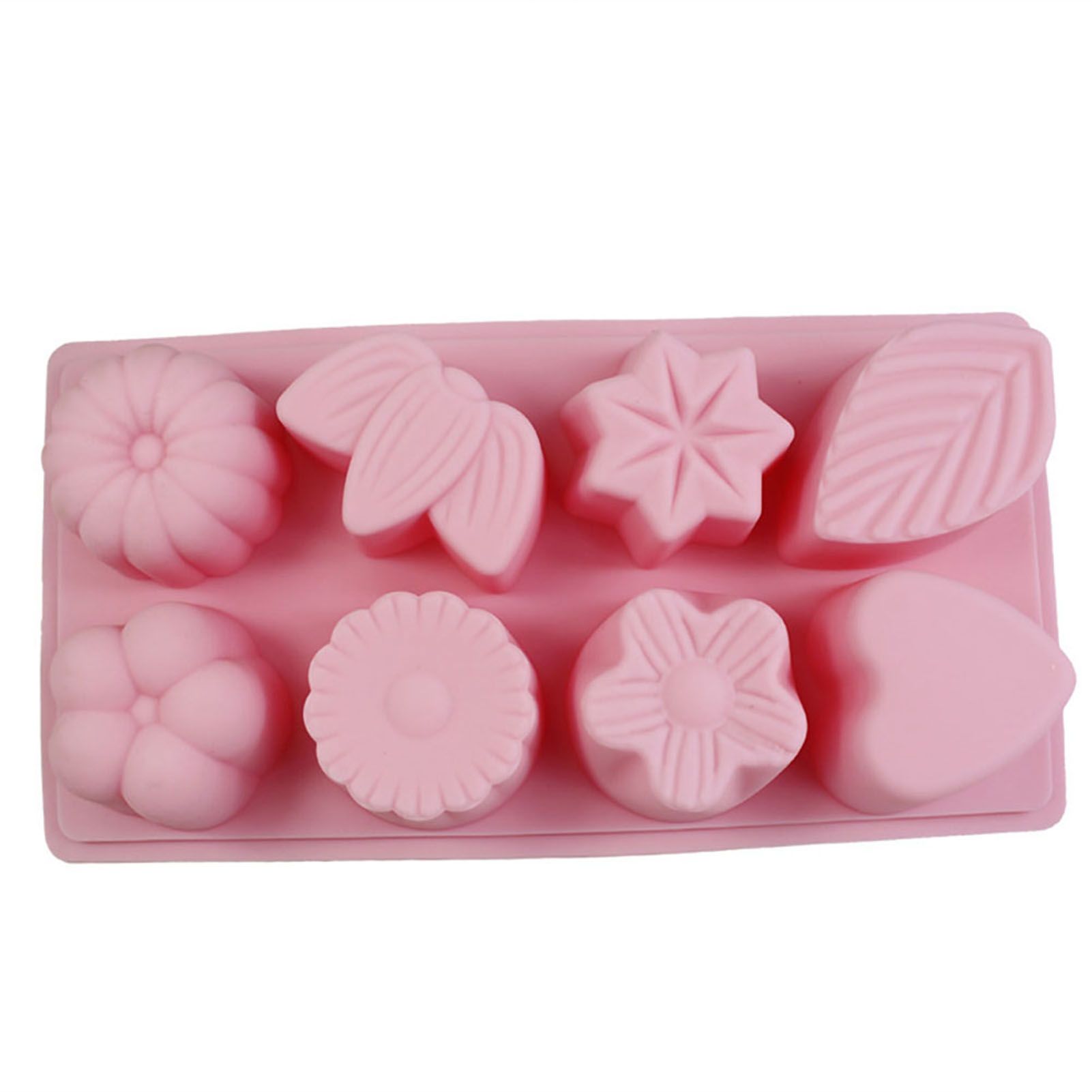 Flower Leaf Fondant Cake Decorative Baking Silicone DIY Mold Candle Soap view 3