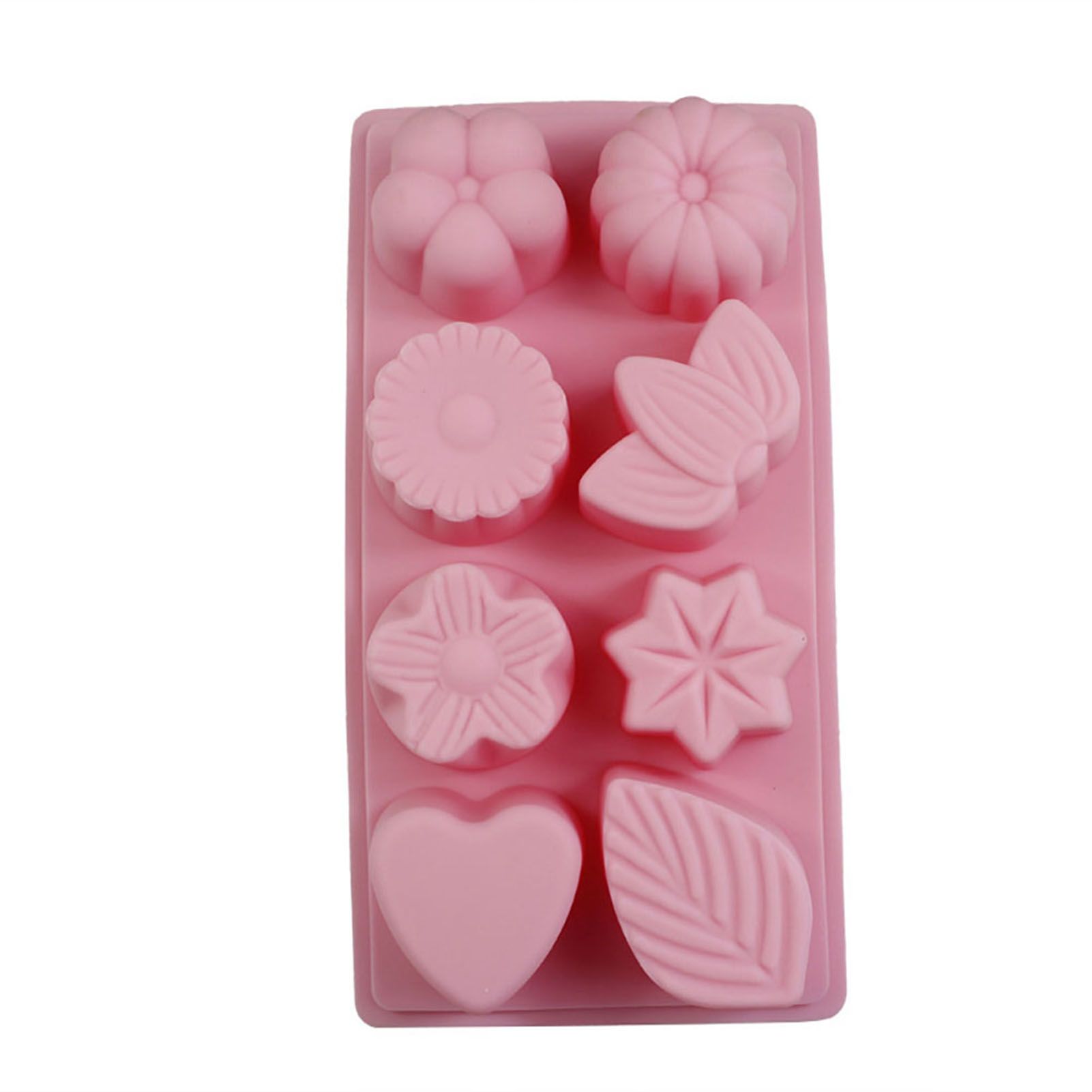 Flower Leaf Fondant Cake Decorative Baking Silicone DIY Mold Candle Soap view 4