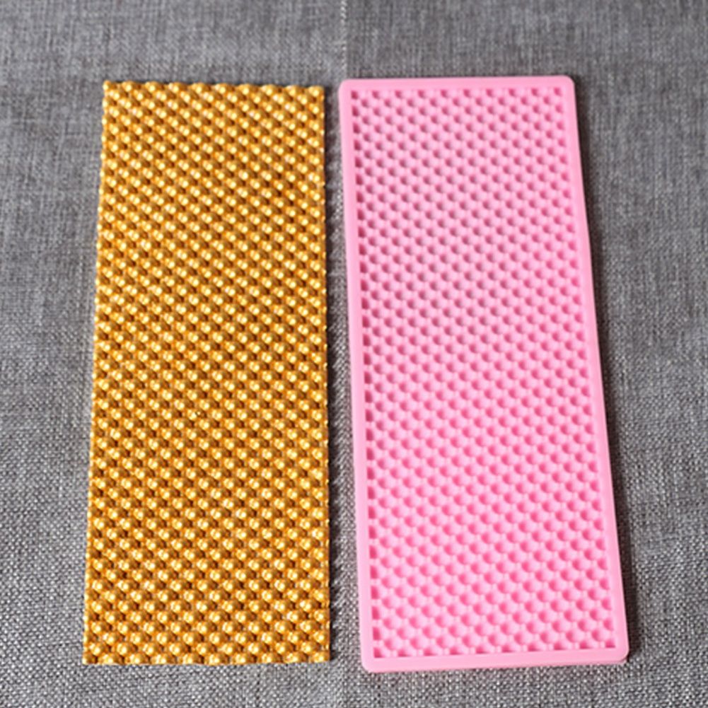Silicone Cake Mold Grainy Texture Pattern Baking DIY Mold Chocolate Making Tool view 4