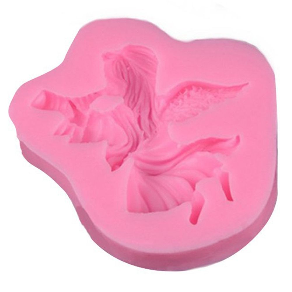 Silicone Cake Mold Little Angel’s Pattern Desserts Chocolate Baking DIY Mold