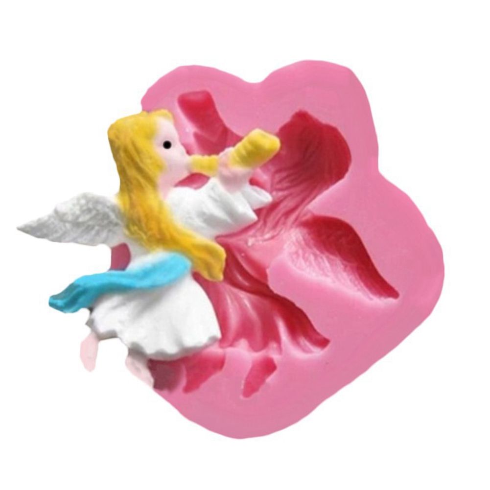 Silicone Cake Mold Little Angel’s Pattern Desserts Chocolate Baking DIY Mold view 3