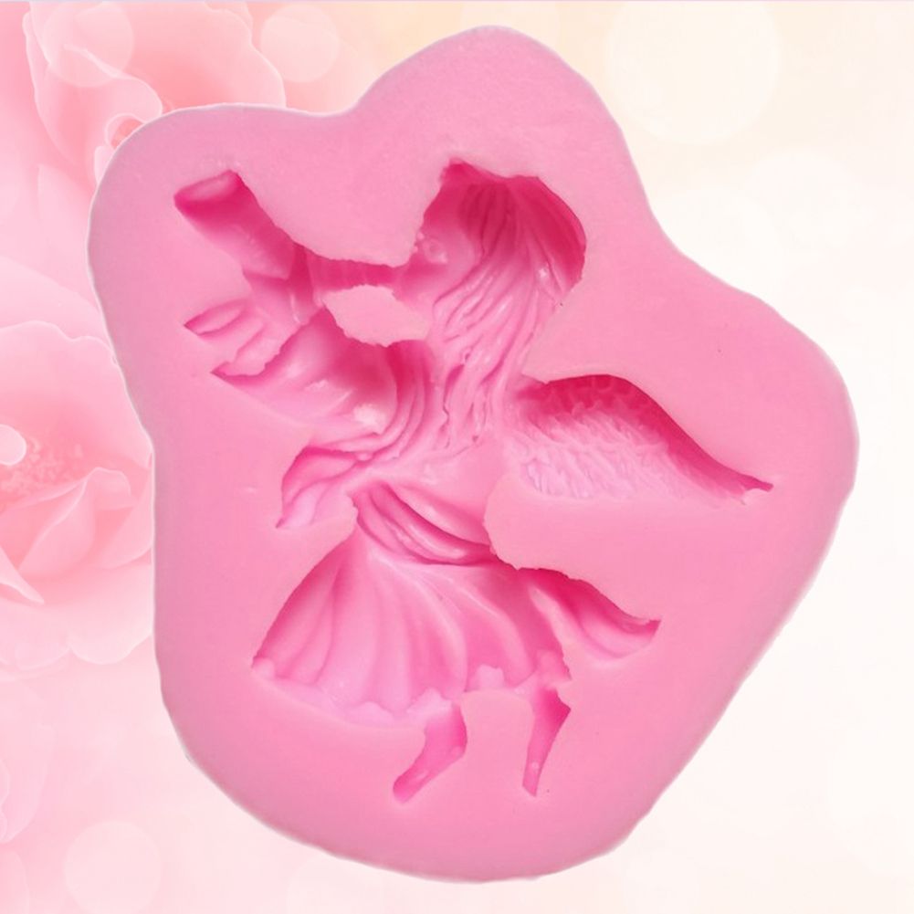 Silicone Cake Mold Little Angel’s Pattern Desserts Chocolate Baking DIY Mold view 4