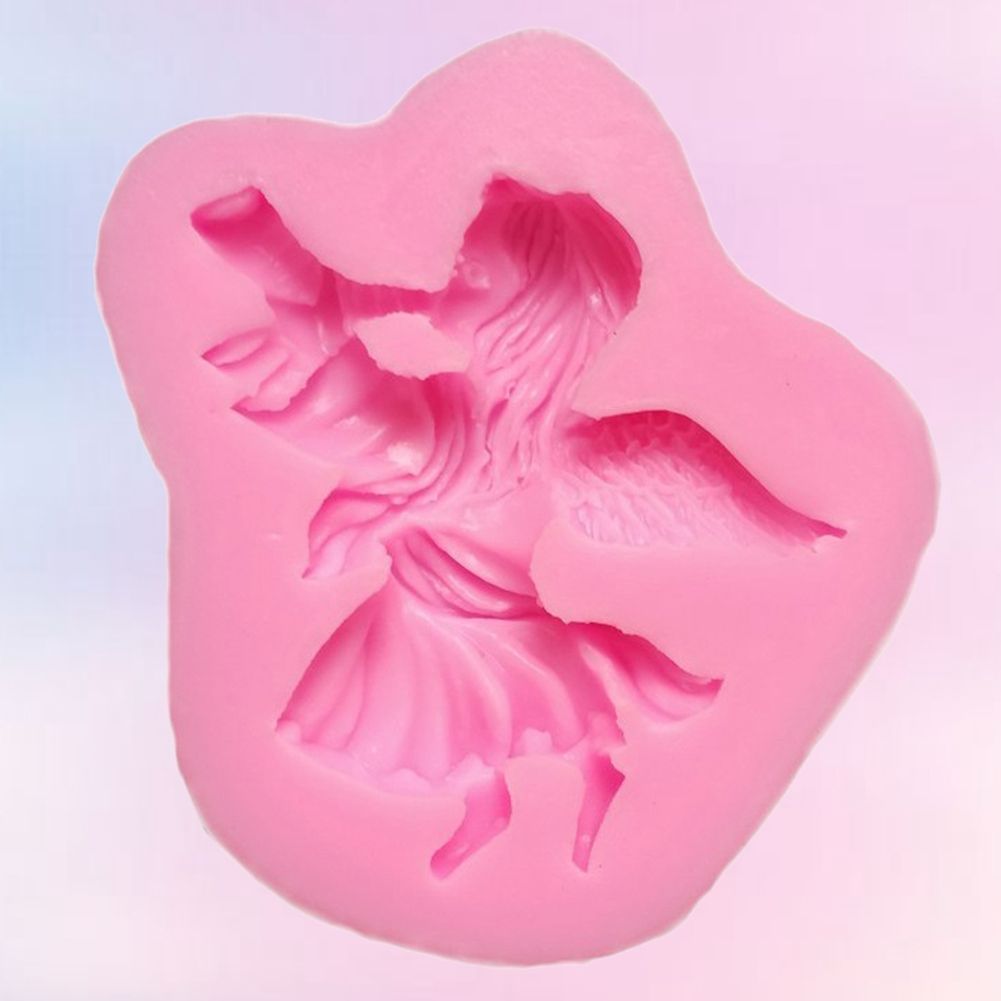 Silicone Cake Mold Little Angel’s Pattern Desserts Chocolate Baking DIY Mold view 5