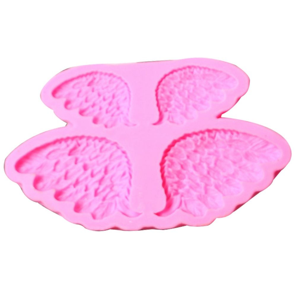 Silicone Cake Mold Angel’s Wing Pattern Pudding Desserts Baking DIY Mold Soap view 2