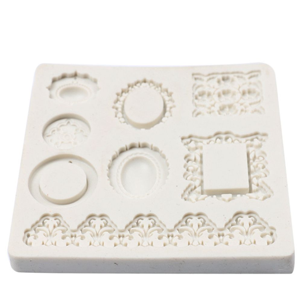 Silicone Cake Mold Vintage Flower Pattern Pudding Desserts Baking DIY Mold