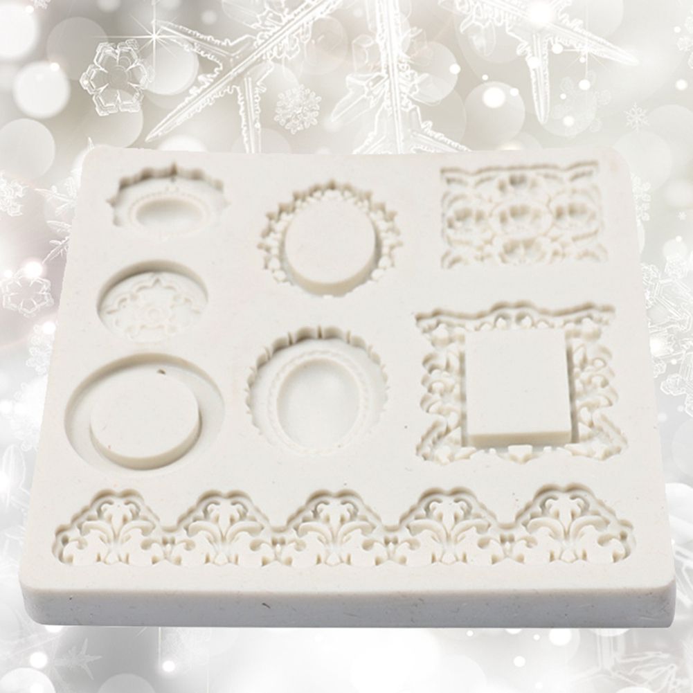 Silicone Cake Mold Vintage Flower Pattern Pudding Desserts Baking DIY Mold view 7