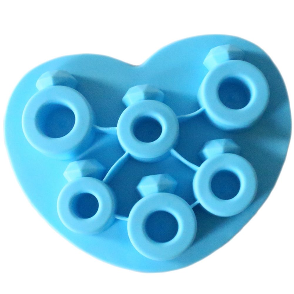 Silicone Cake Mold Engagement Ring Pattern Pudding Desserts Baking DIY Mold