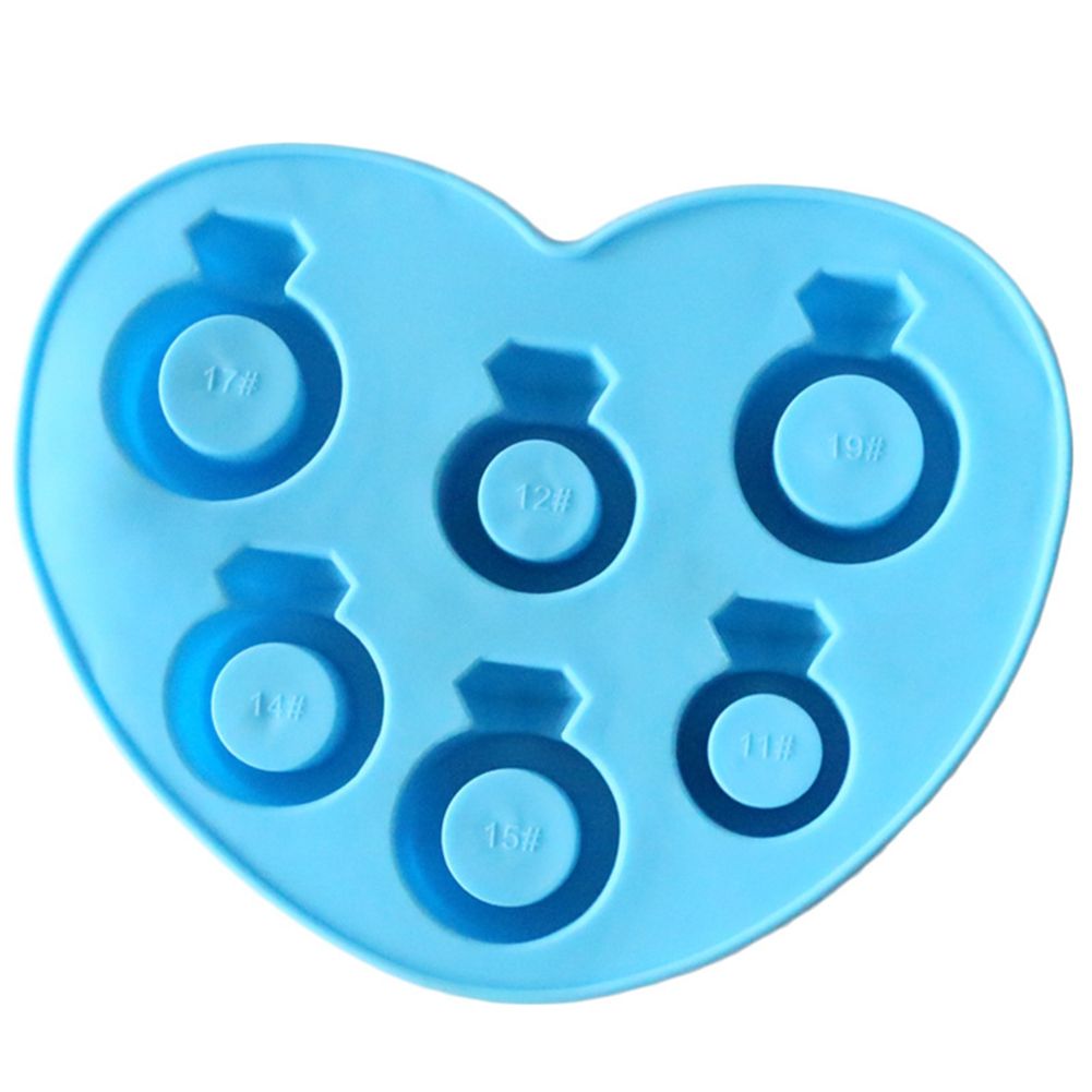Silicone Cake Mold Engagement Ring Pattern Pudding Desserts Baking DIY Mold view 2