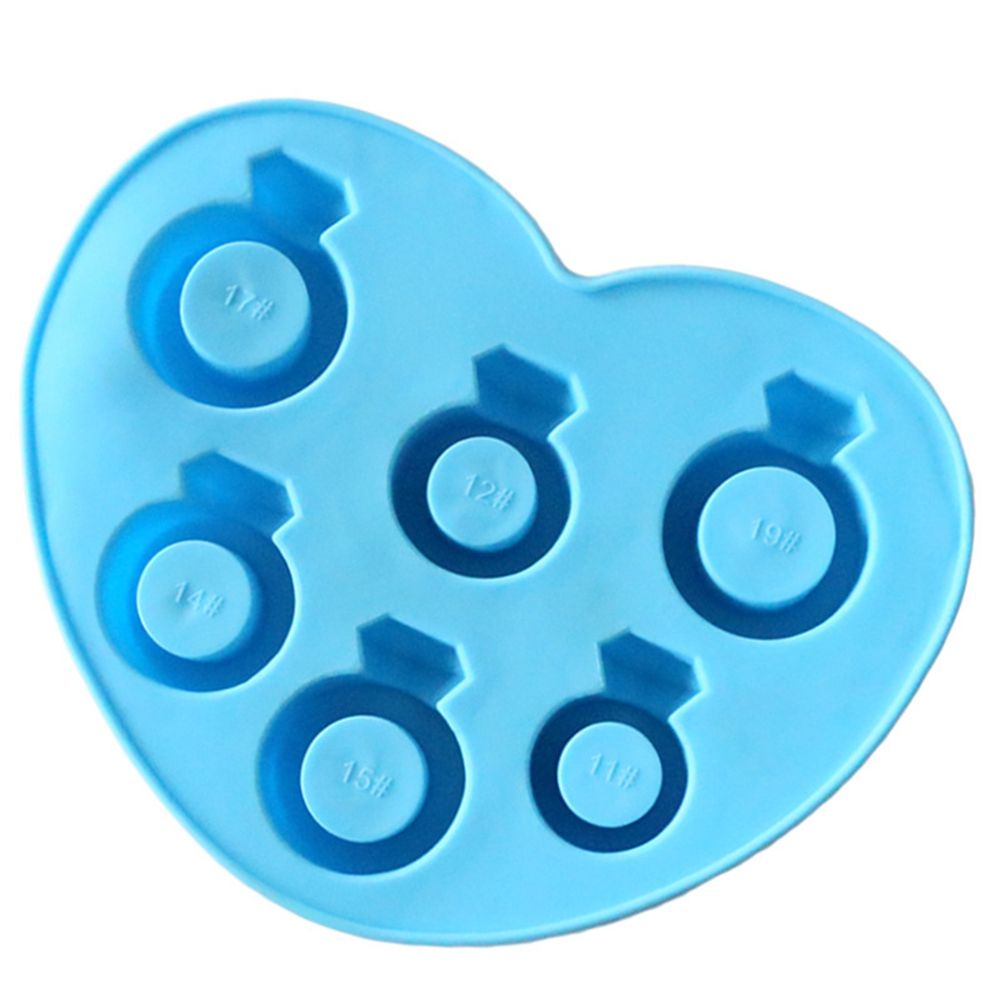 Silicone Cake Mold Engagement Ring Pattern Pudding Desserts Baking DIY Mold view 3