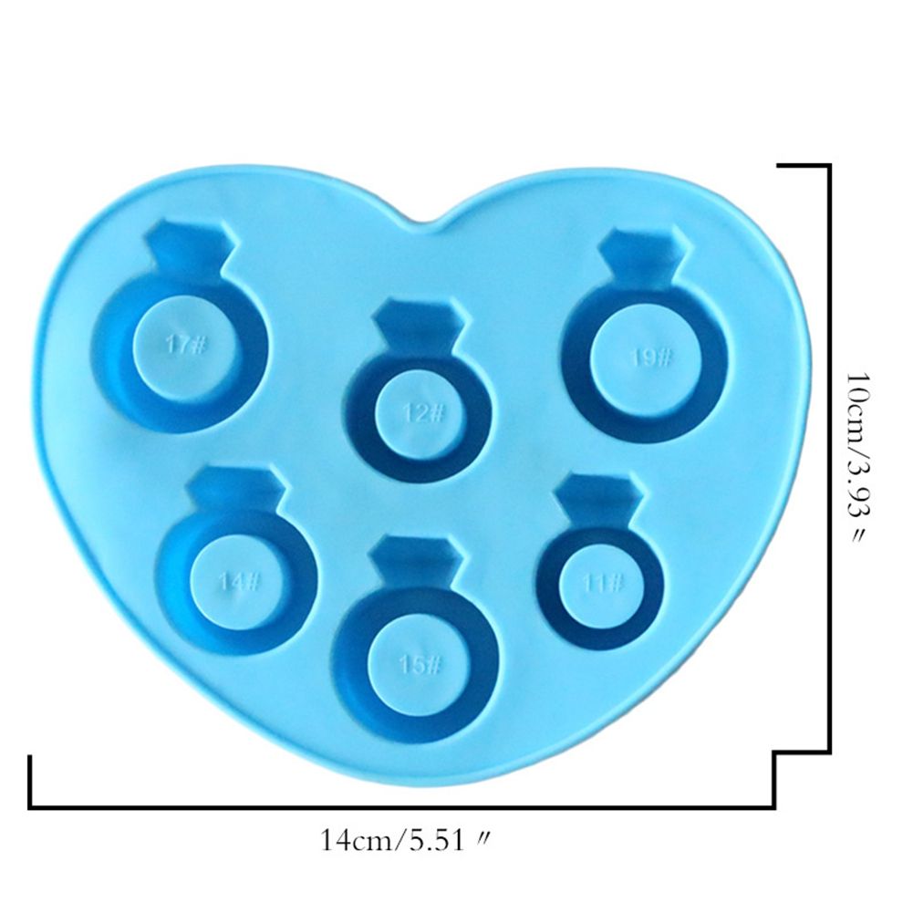 Silicone Cake Mold Engagement Ring Pattern Pudding Desserts Baking DIY Mold view 7