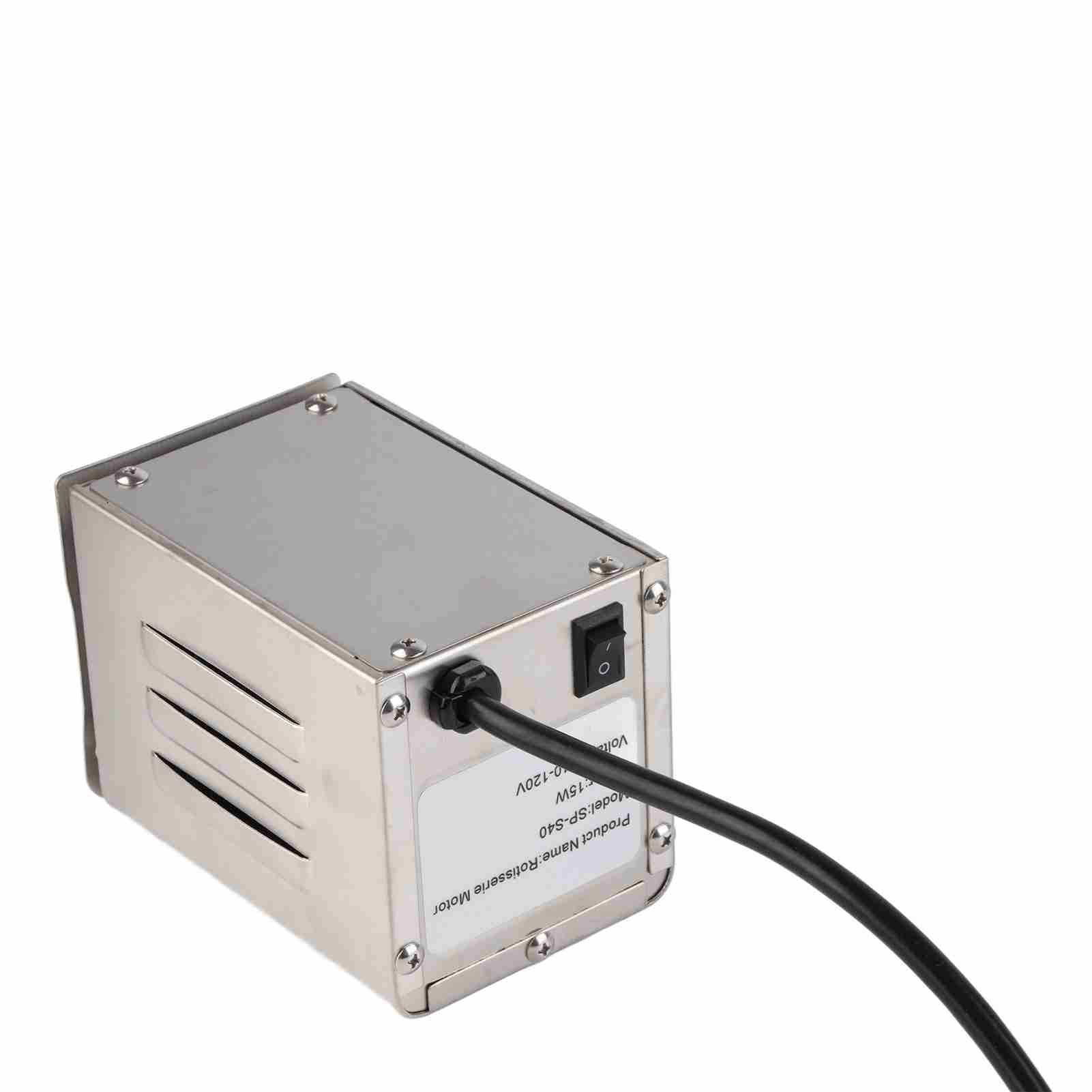 Stainless Steel BBQ Rotisserie Motor Electric Roaster Barbecue Motor view 3