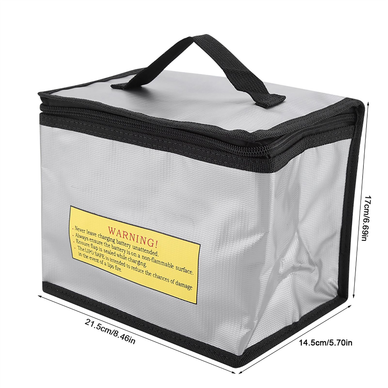 Portable Safe ExplosionProof Handbag for Charging Battery Security Bag view 9