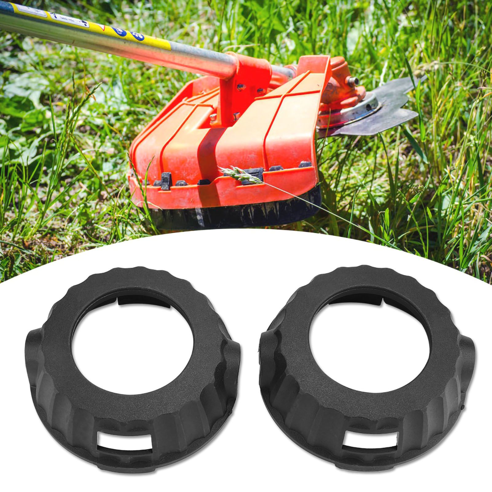2PCS Brush Cutter Trimmer Head Cover Cap Replacement Accessory 545003365 P4500 view 3