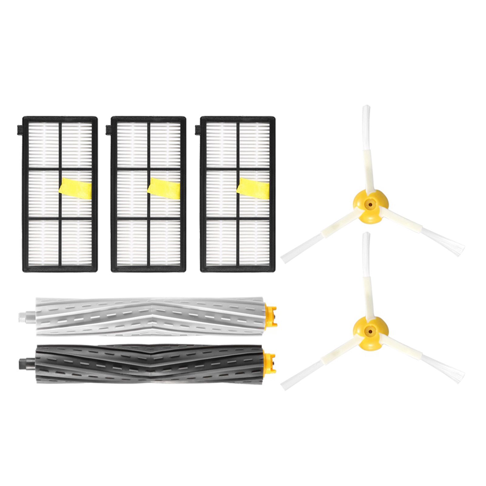 Electric Cleaner Filters Brushes Tools Replacement Kit for Roomba