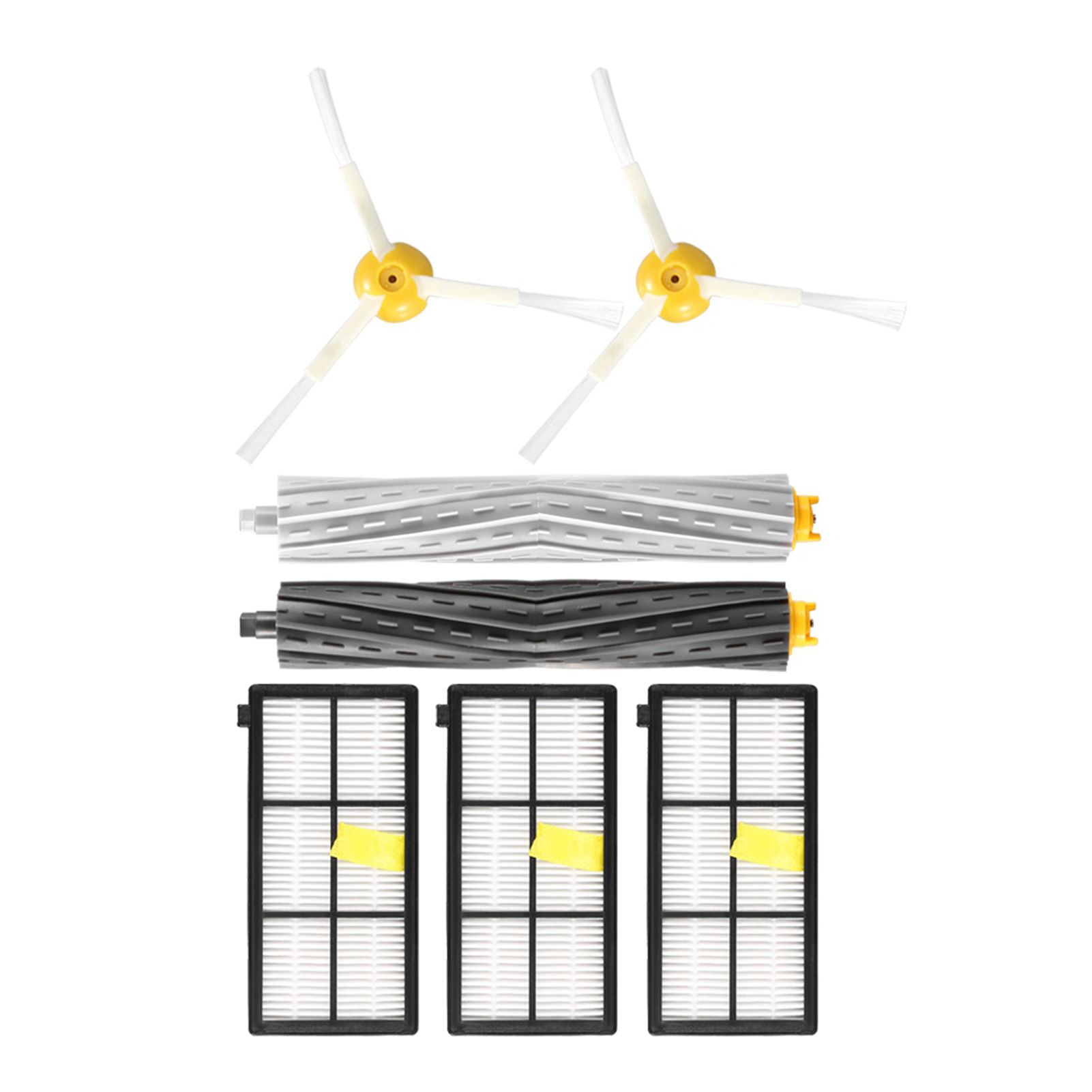 Electric Cleaner Filters Brushes Tools Replacement Kit for Roomba view 3