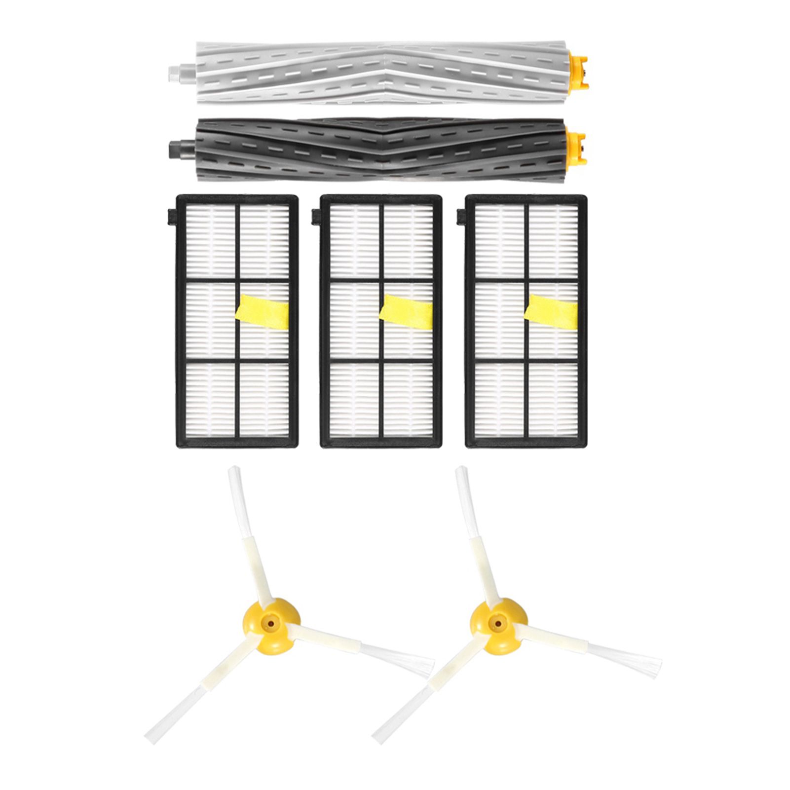 Electric Cleaner Filters Brushes Tools Replacement Kit for Roomba view 4
