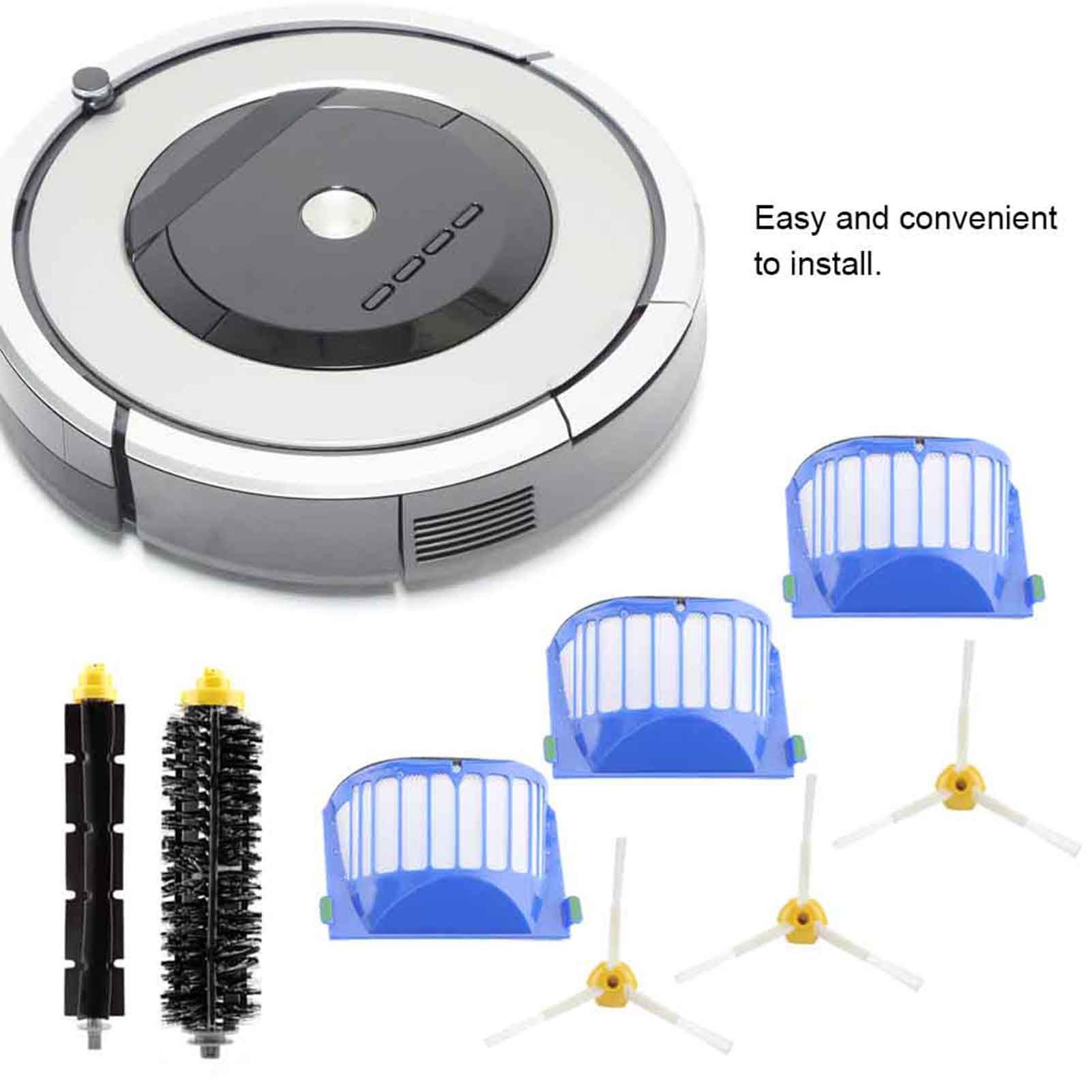 Filters Brush Kit for Roomba 500 600 700 800 900 Series Vacuum Clean view 7