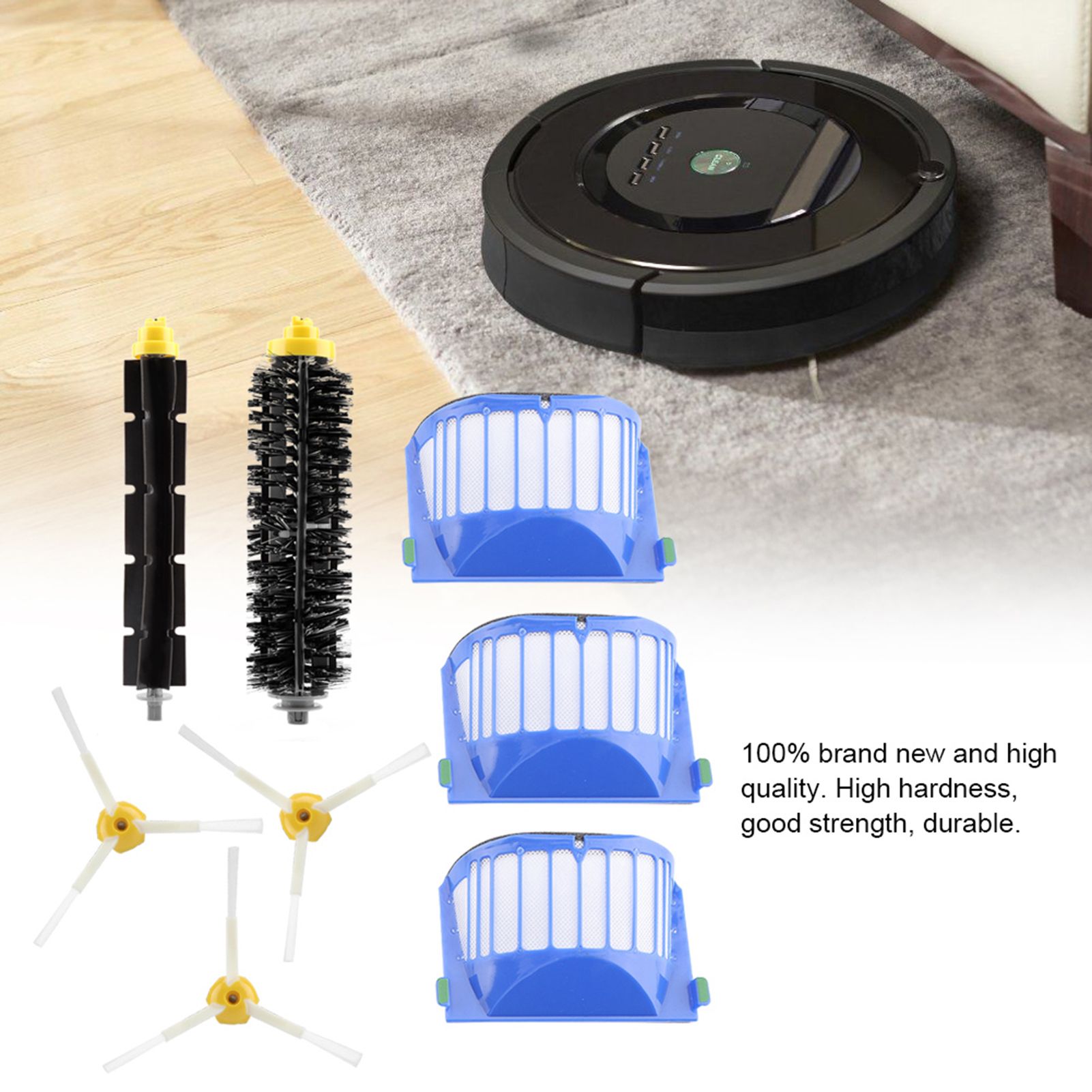 Filters Brush Kit for Roomba 500 600 700 800 900 Series Vacuum Clean view 8