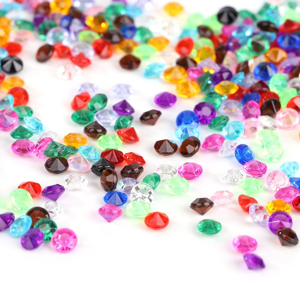 2000pcs Wedding Decoration Scatter Crystal Acrylic Confetti Party Decorations view 3
