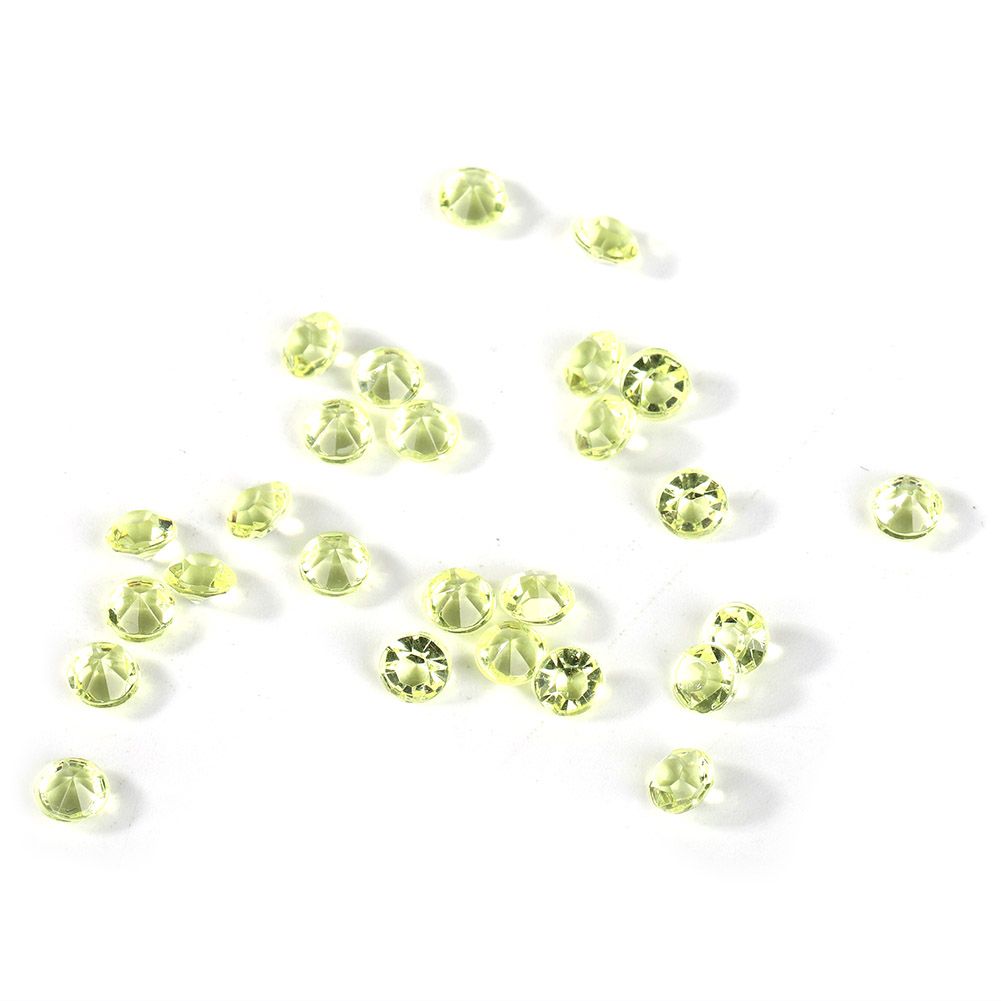 5000pcs DIY Pointed Acrylic Diamond Confetti Gems for Wedding Party (Yellow) view 4